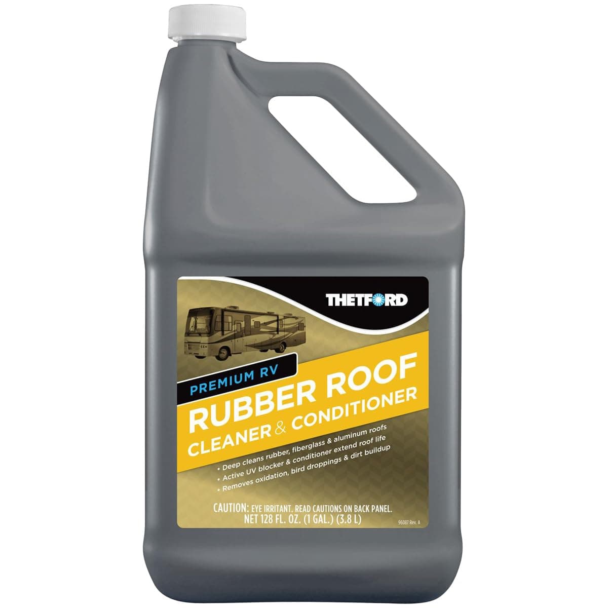 Thetford Premium RV Rubber Roof Cleaner & Conditioner | 1 Gallon, Non-Toxic, Biodegradable