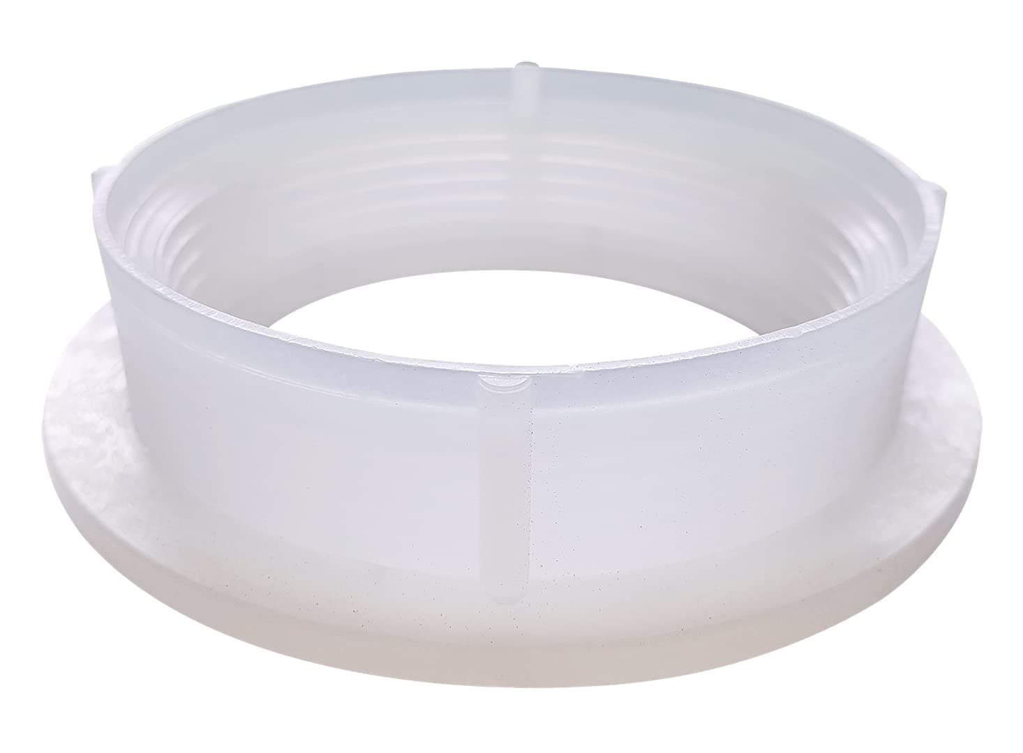 Icon Spin Fitting | Raised, 3 In FPT, White