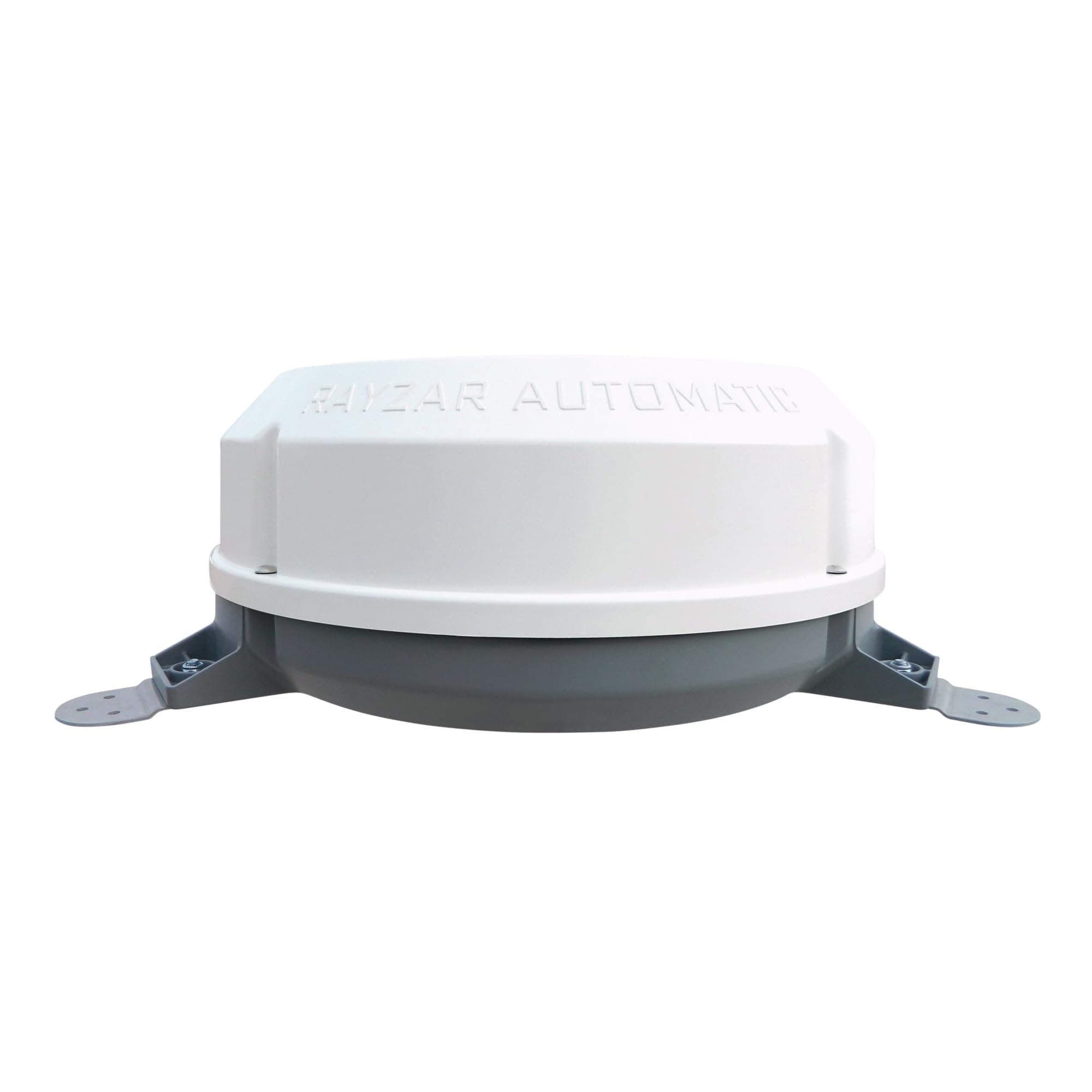 Winegard Rayzar Automatic Amplified TV Antenna | White, Auto-Aiming VHF/UHF, 12V