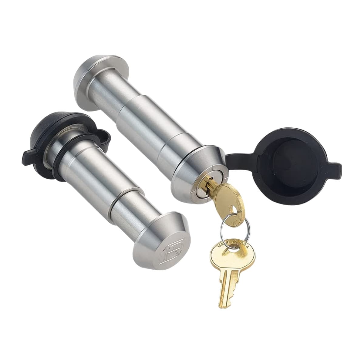 InfiniteRule 2-Pack Keyed-Alike Shackle Locks for 3/4" Threaded D-Ring