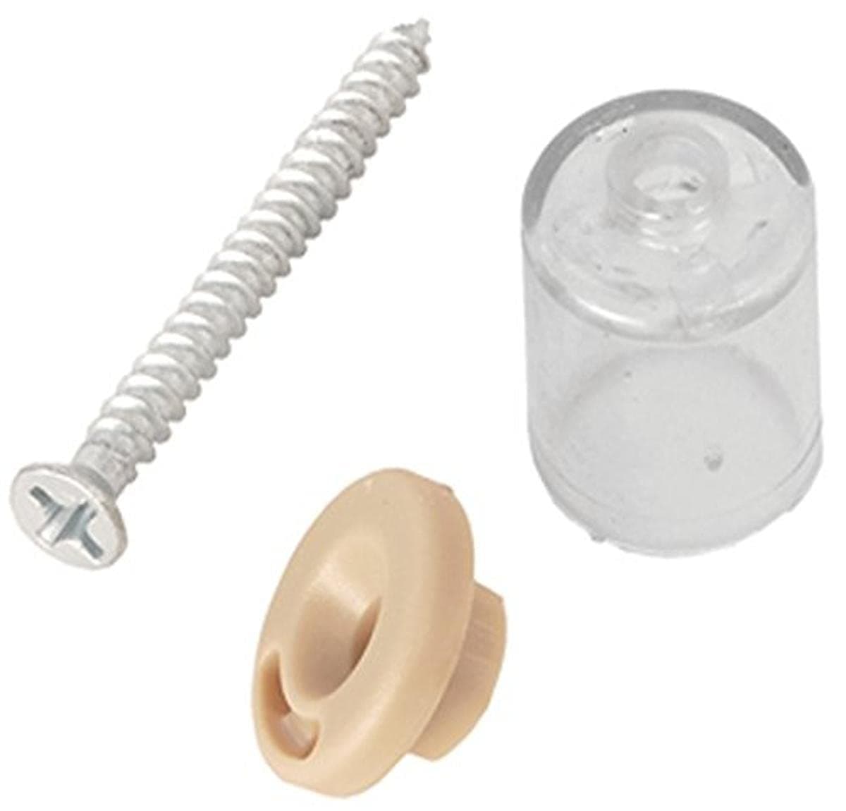 RV Designer Pleated Shade Hold Downs | 2-Pack, Beige