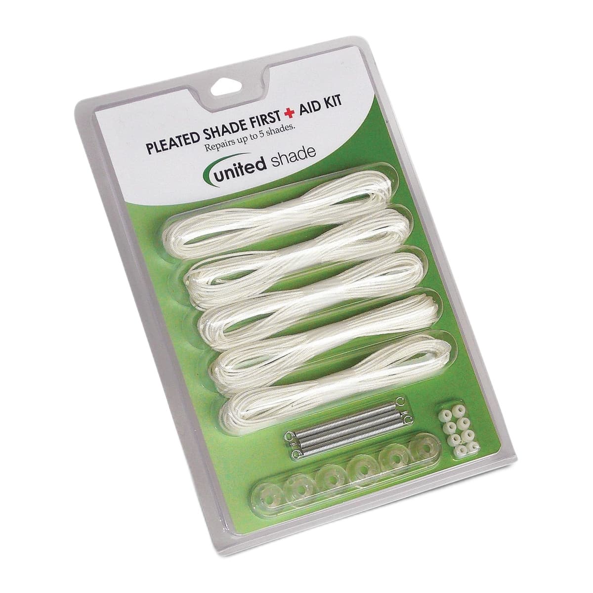 United Shade Pleated Shade Restring Kit | White