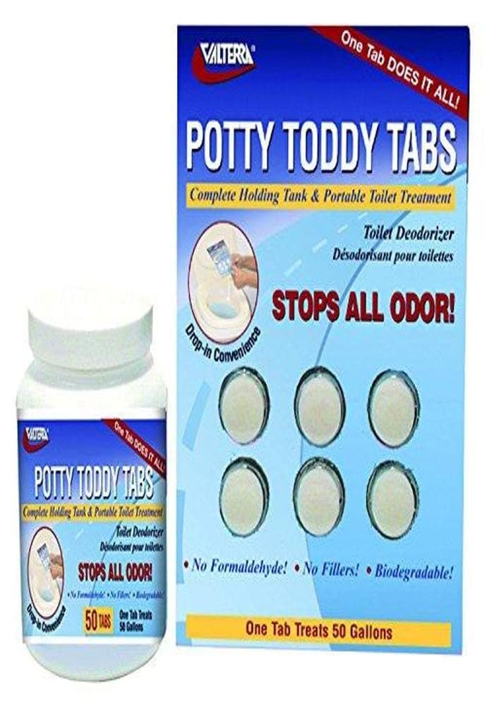 Valterra Potty Toddy Tabs Holding Tank Treatment | 50 Tablets