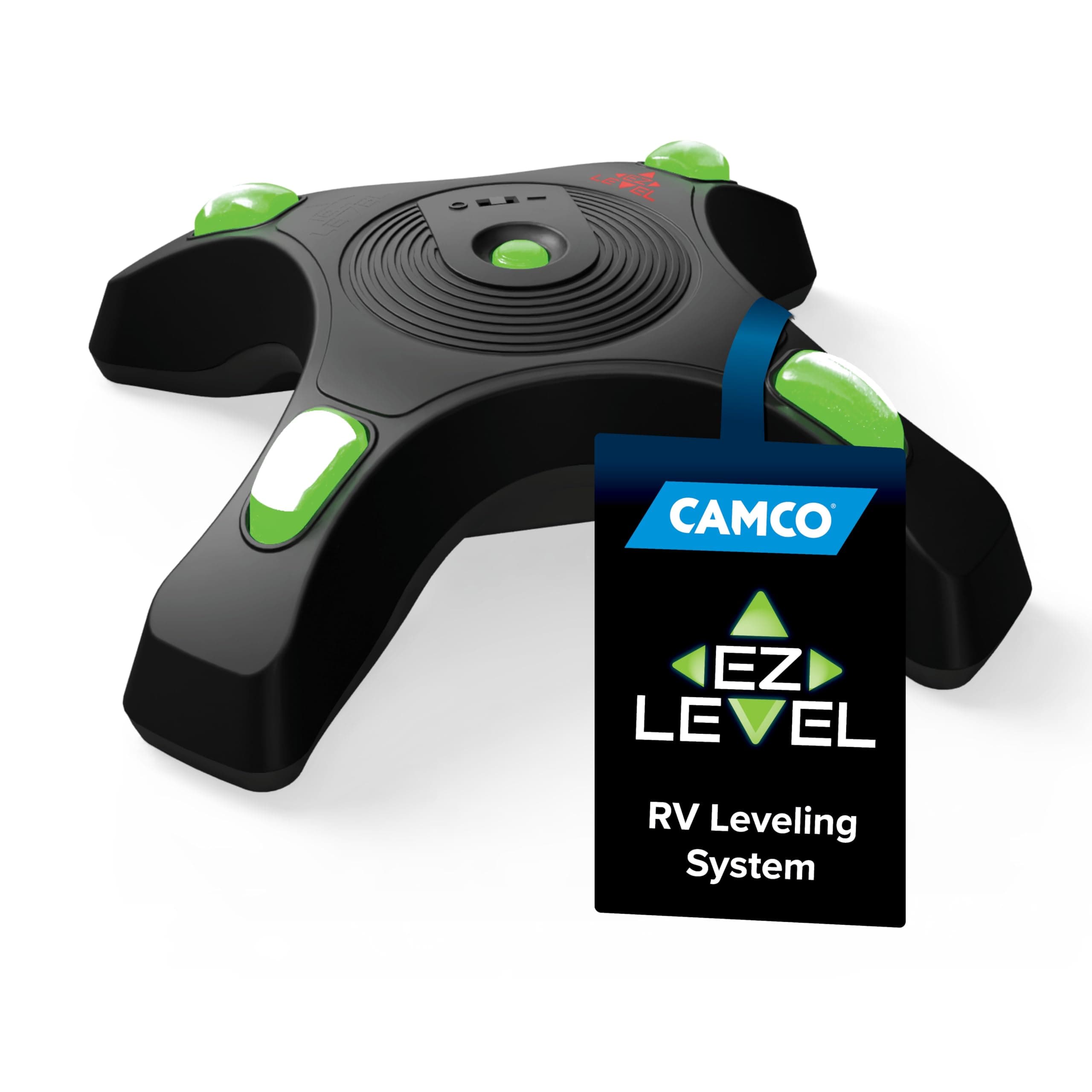 Camco RV EZ Level | Illuminated Dual-Axis Leveling Indicator