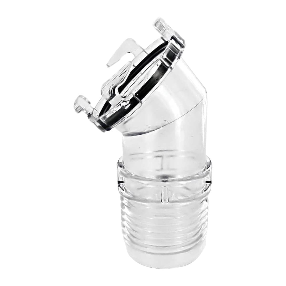 Valterra ClearView 45° Threaded Hose Adapter