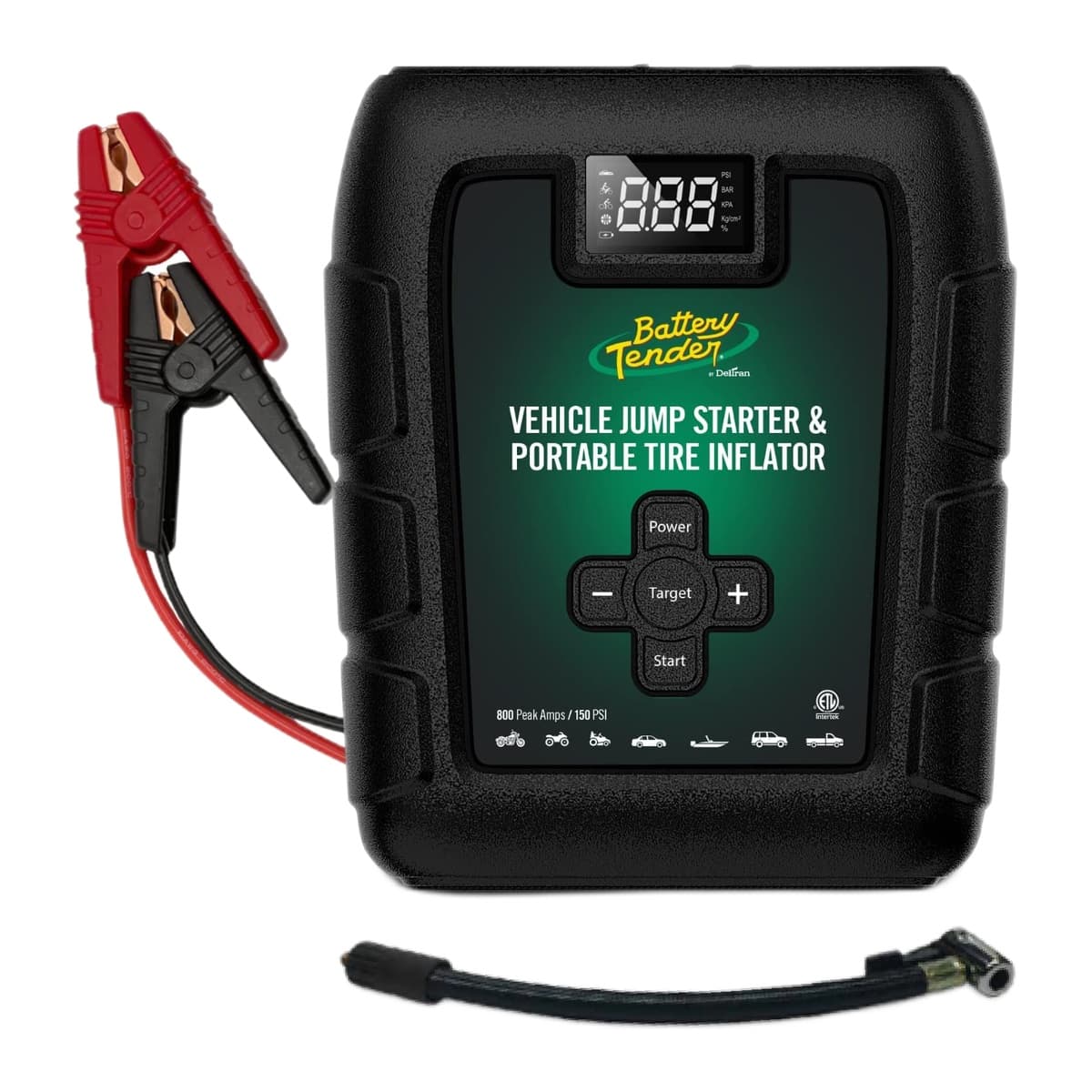 Battery Tender 800 Amp Lithium Jump Starter with Tire Inflator