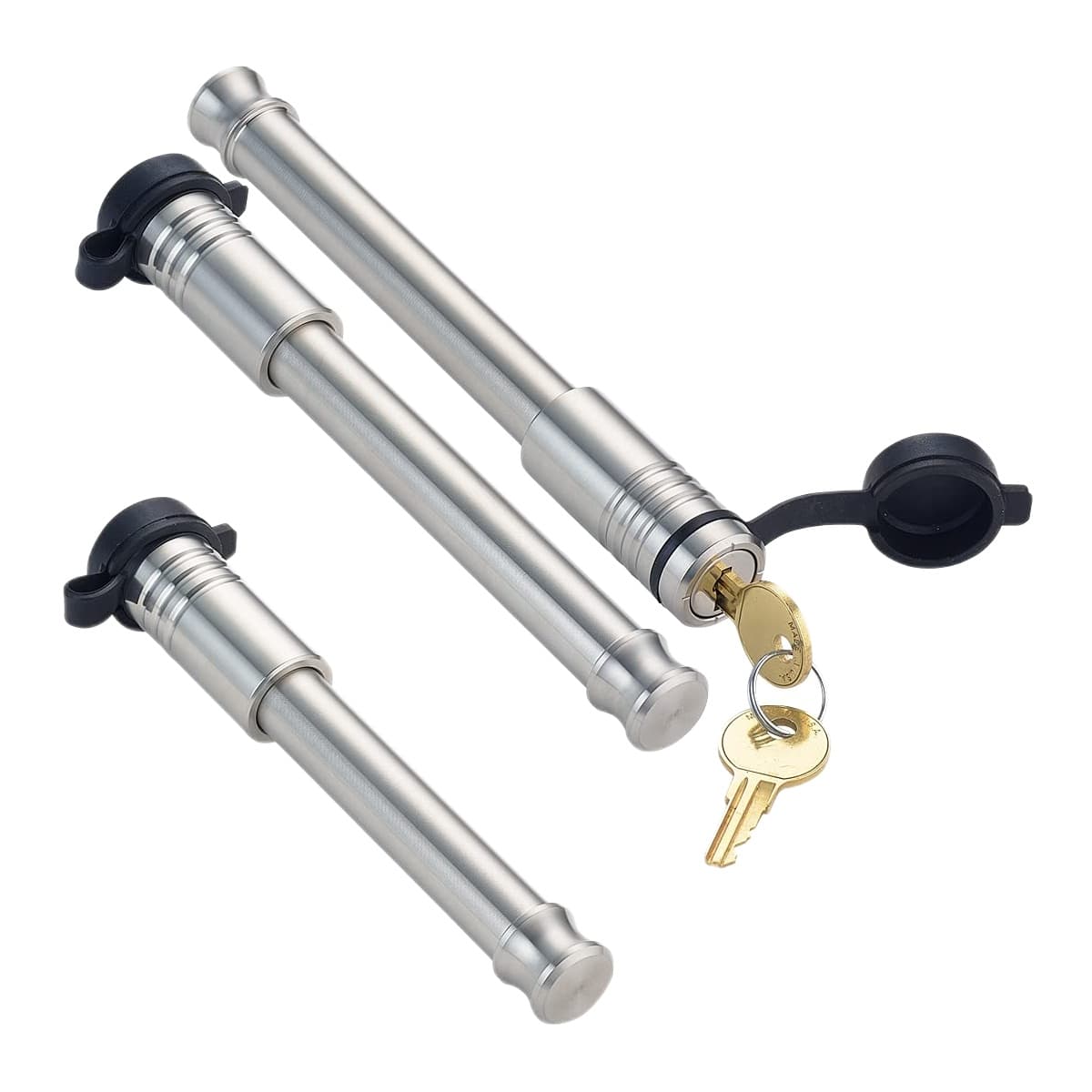InfiniteRule 3-Pack Keyed-Alike Hitch Locks for B&W Tow & Stow with 2.5" Receiver Lock