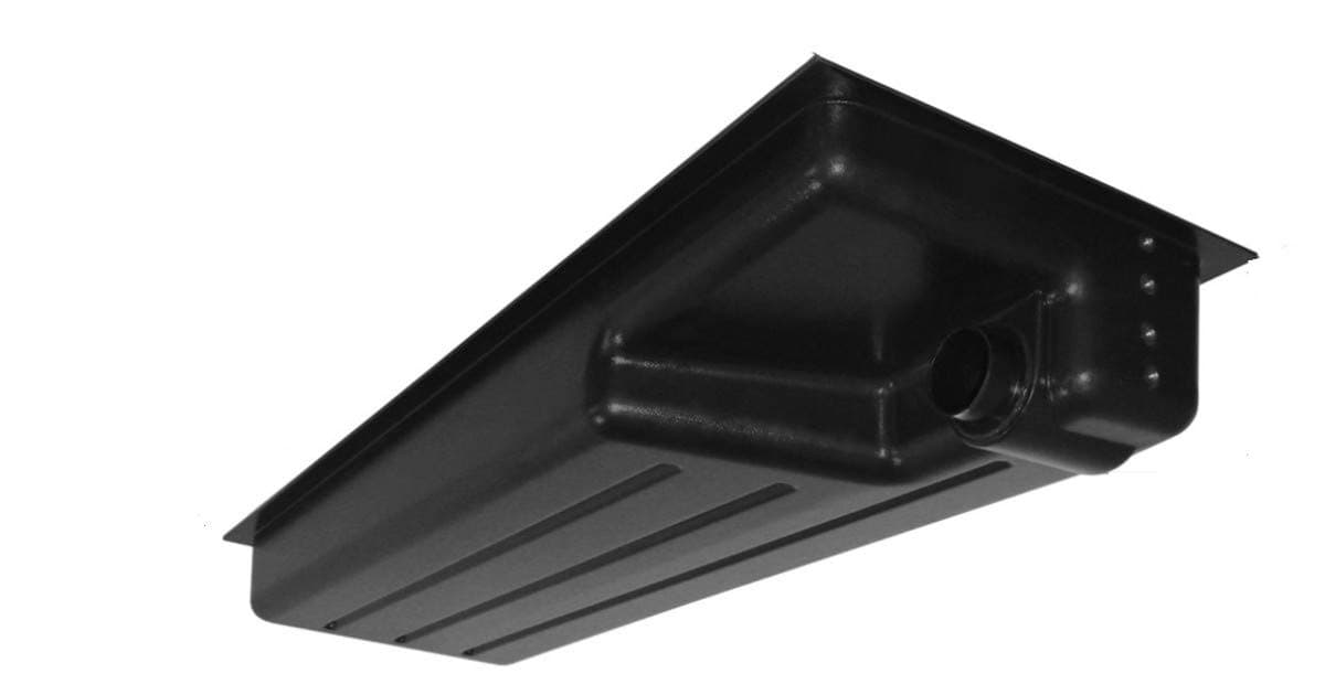 ICON Holding Tank HT387-RE | 3" Spigot, 4 Level Sensors, 28-Gal, 64" x 22" x 8-1/2"