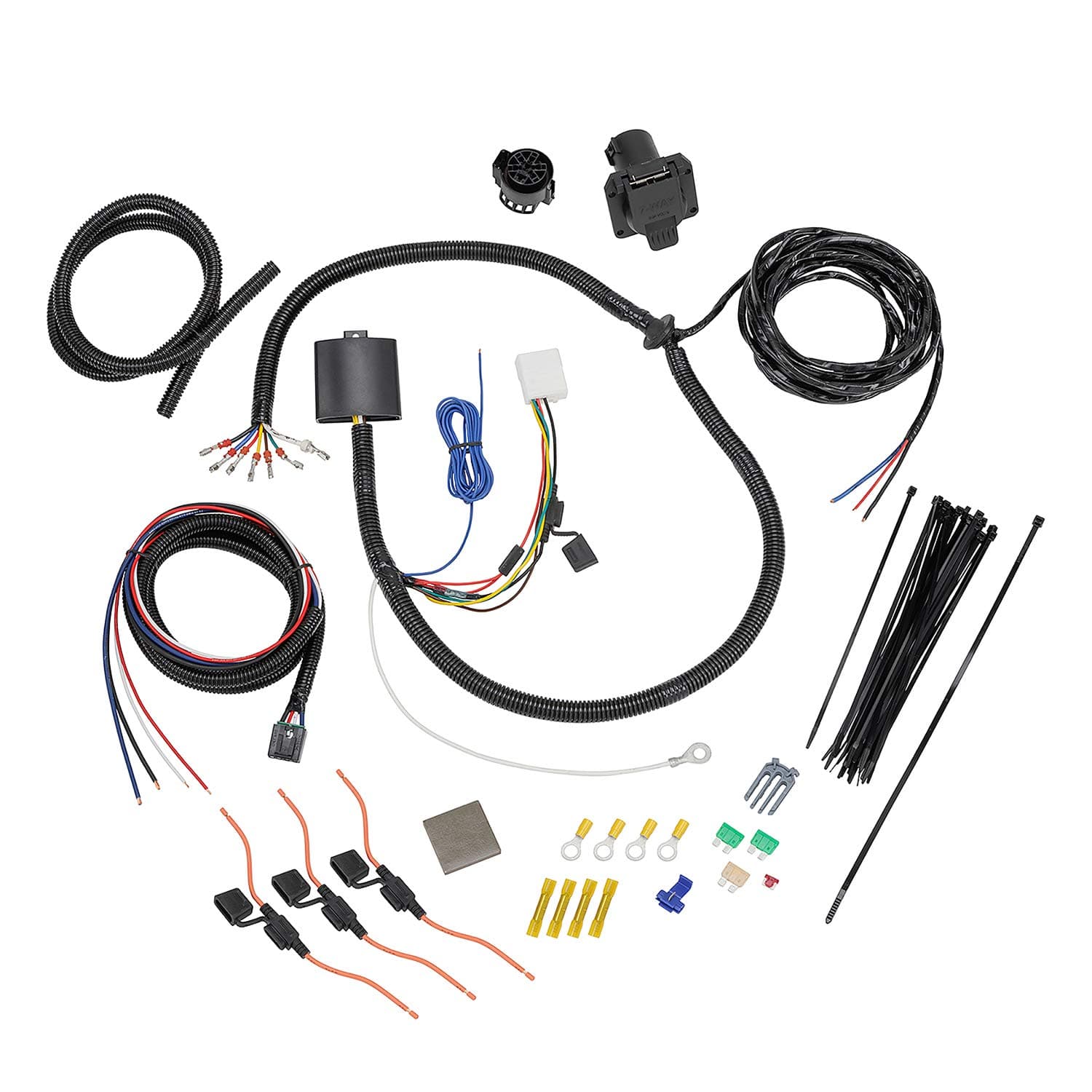 Custom Fit 7-Way Trailer Wiring Harness | 2014-2019 Toyota Highlander