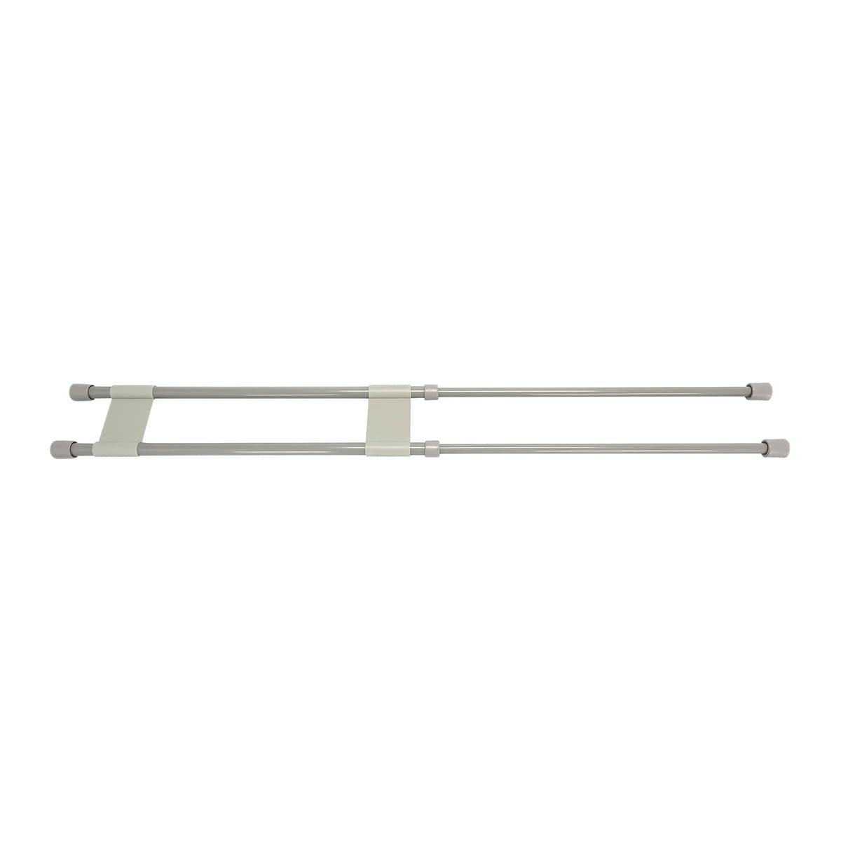 Camco Double RV Refrigerator Bar, 16-28 In, Gray