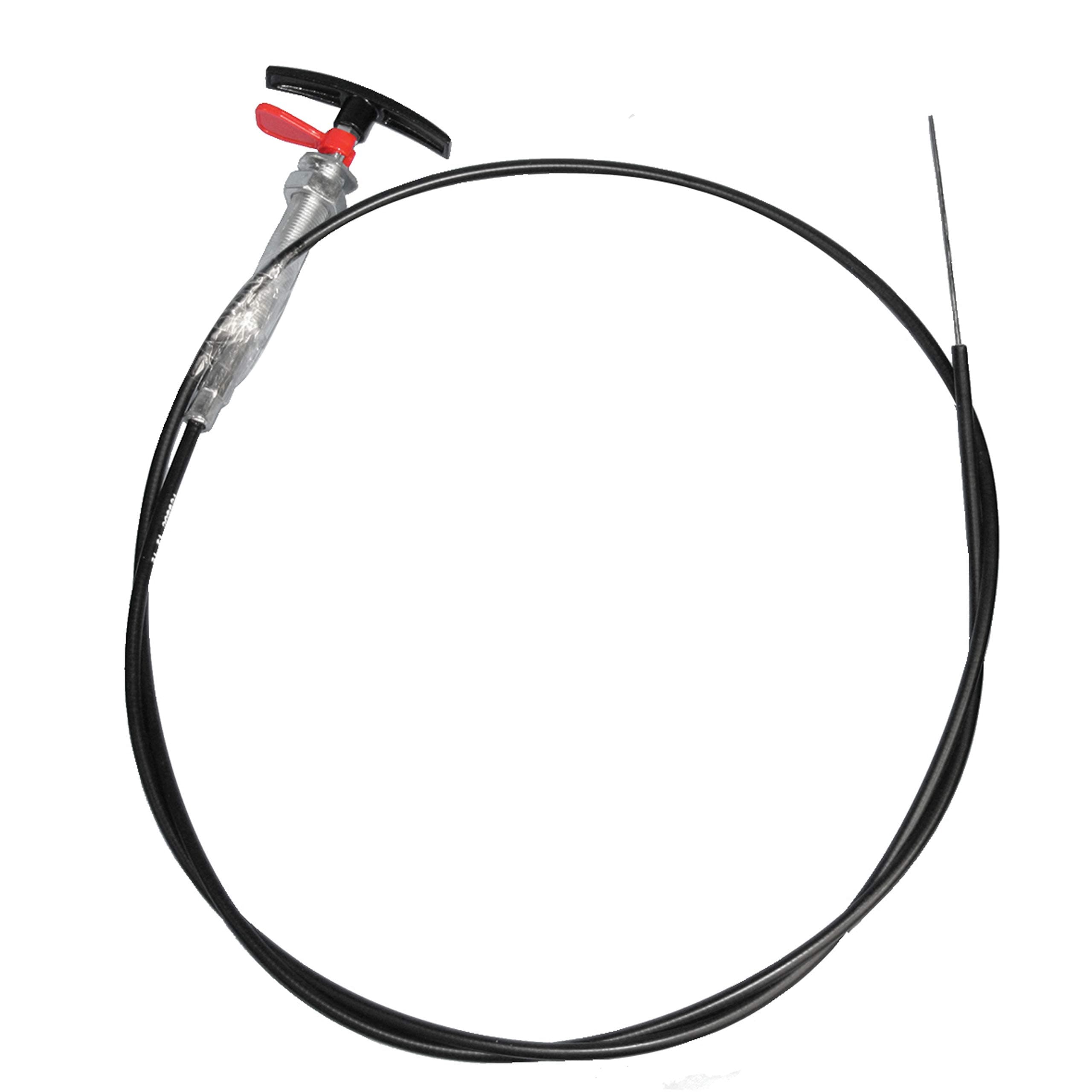 Valterra Waste Valve Cable with Handle | 72", Stainless Steel Inner Cable