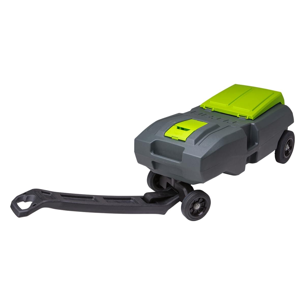Thetford Titan Tote 27-Gallon 4-Wheel Portable Waste Tank | Gray, Tow Handle