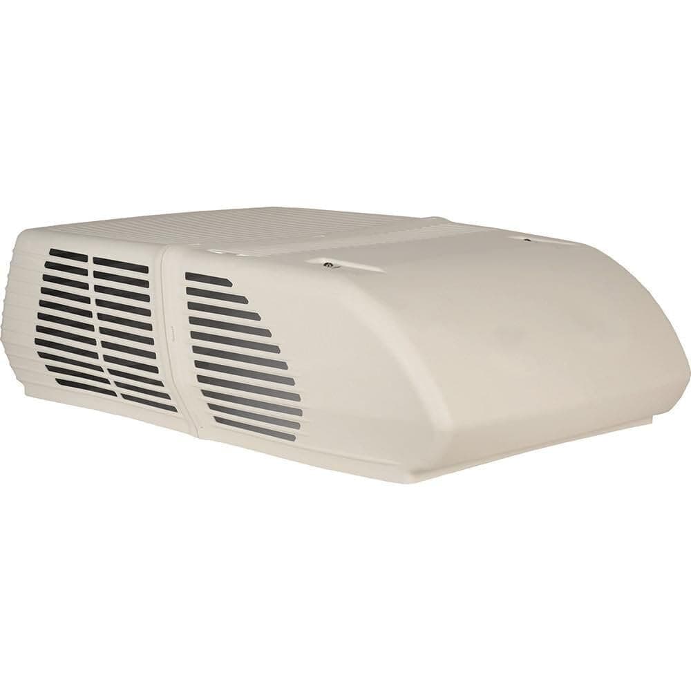 Coleman-Mach 10 RV Air Conditioner | 13,500 BTU, Low-Profile, Textured White