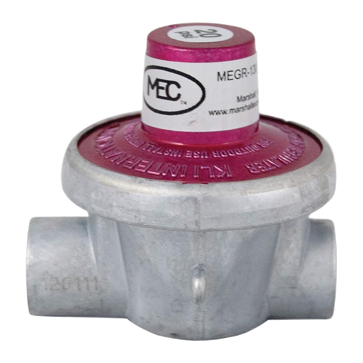 Marshall Excelsior High-Pressure LP Regulator | Fixed 20 PSI