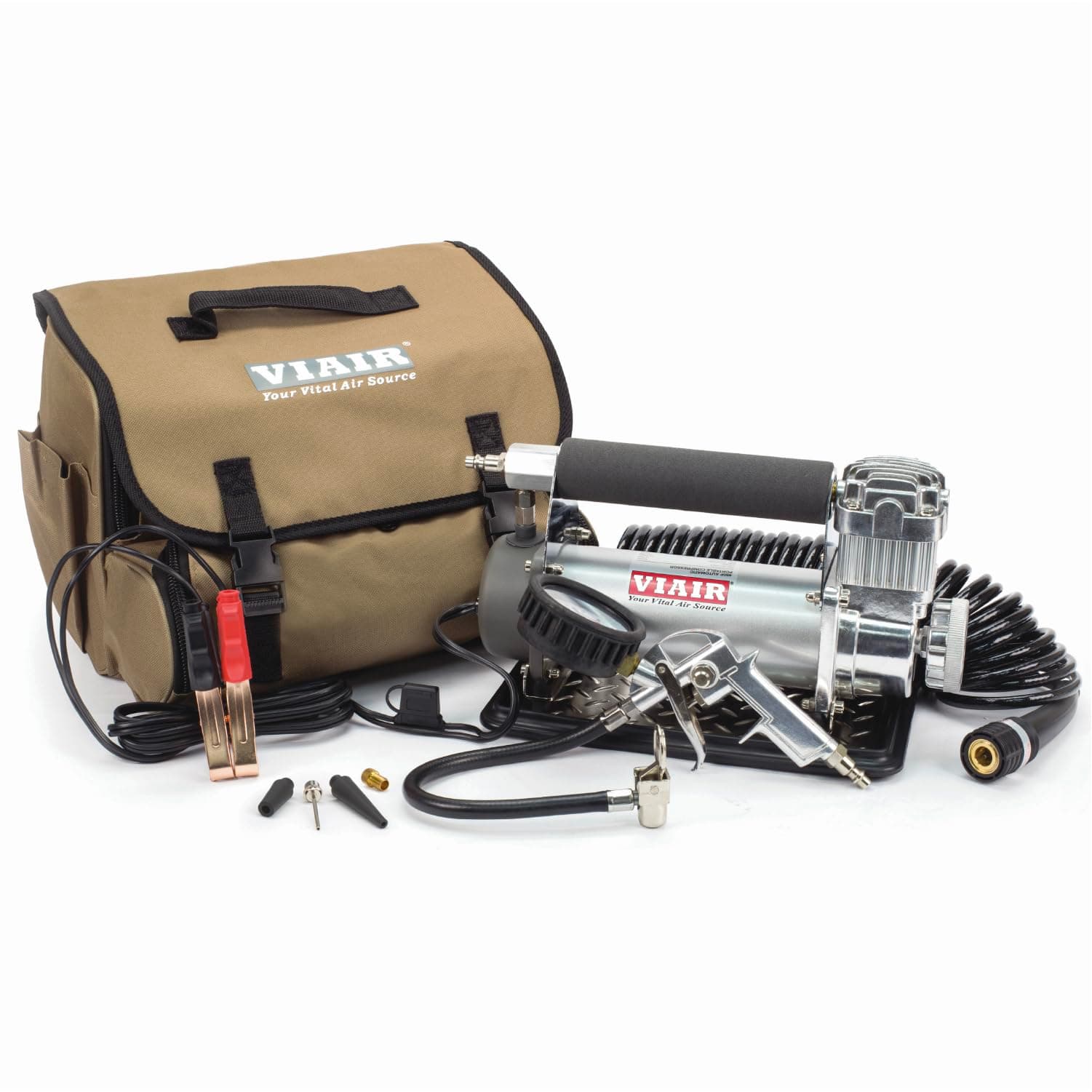 VIAIR 450P Automatic Portable Air Compressor | 12V, 150 PSI, 100% Duty Cycle