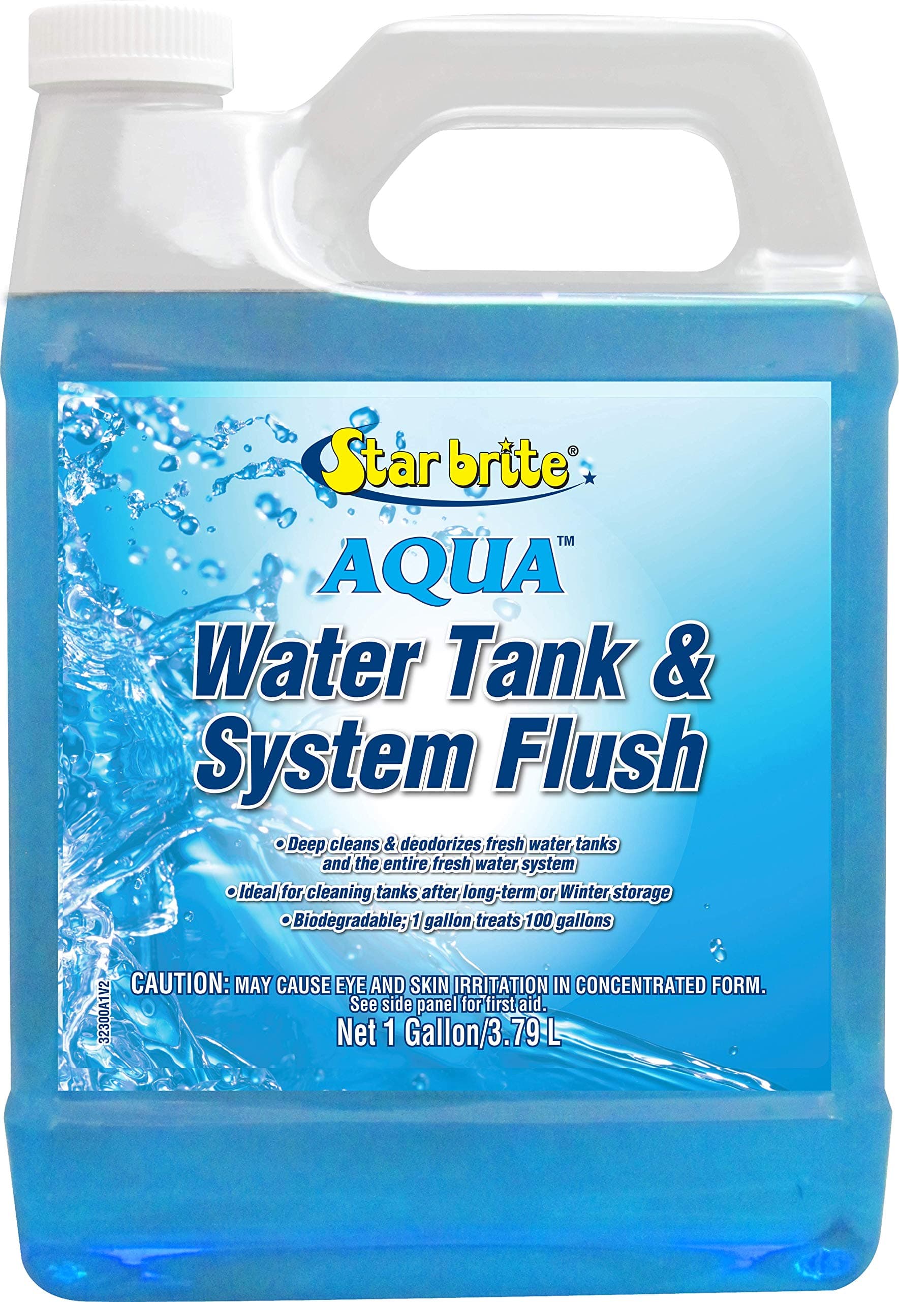 Star Brite Aqua Water Tank & System Flush | 1-Gallon, Fresh Water Systems