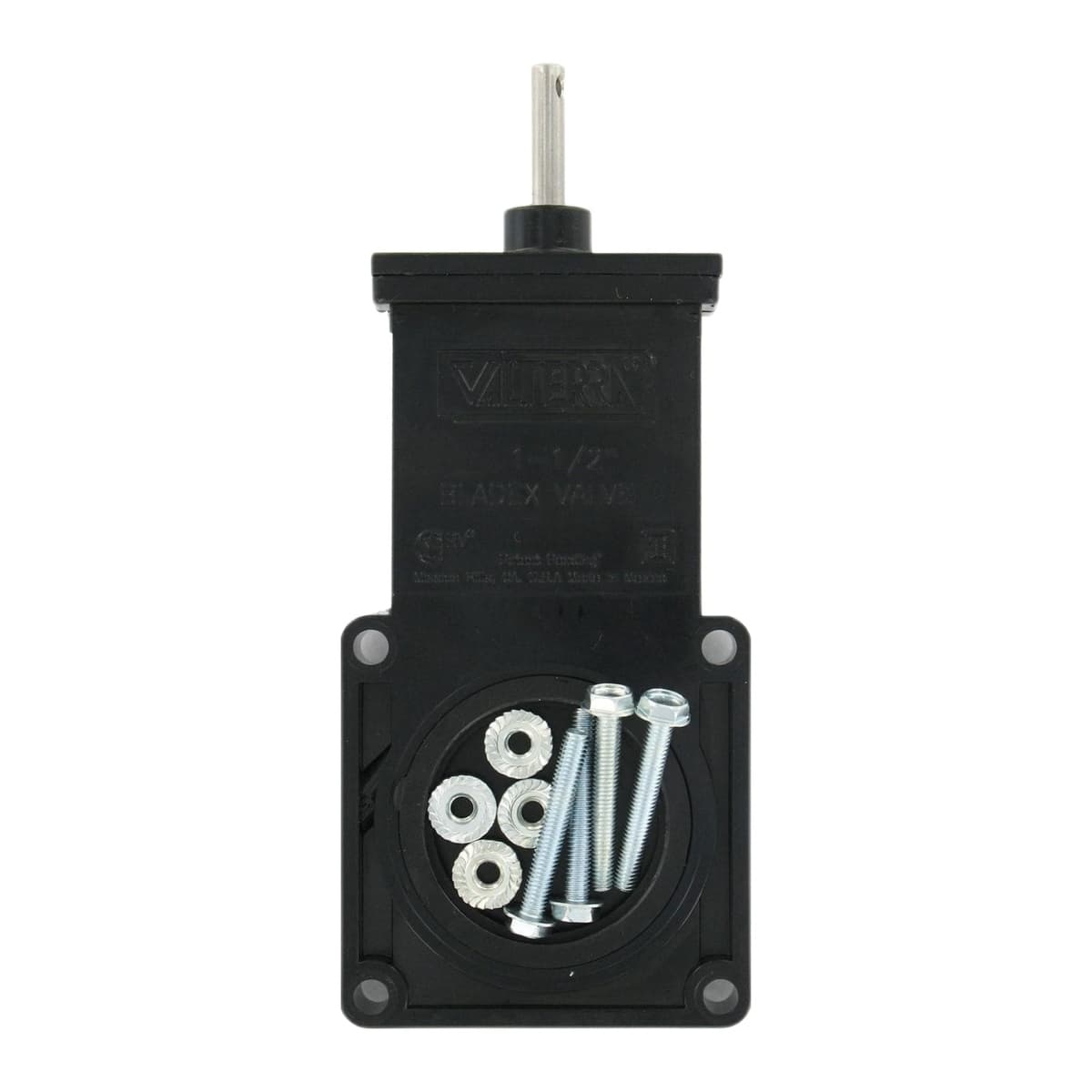 Valterra Bladex Waste Valve Body, Drilled Stem (No Handle)