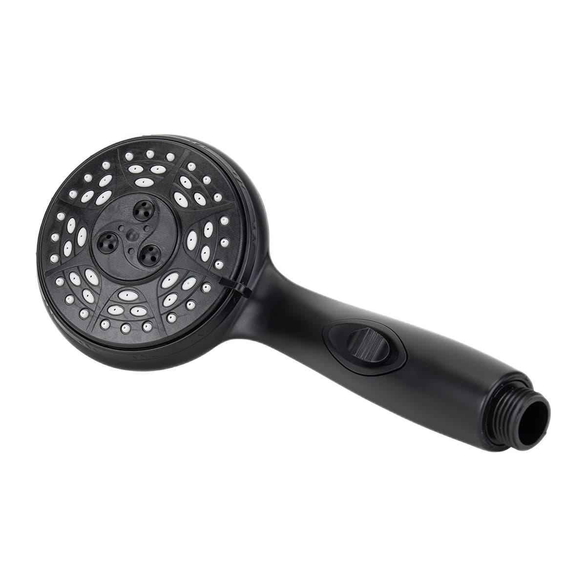Camco RV/Marine Shower Head with Shut-Off, Black