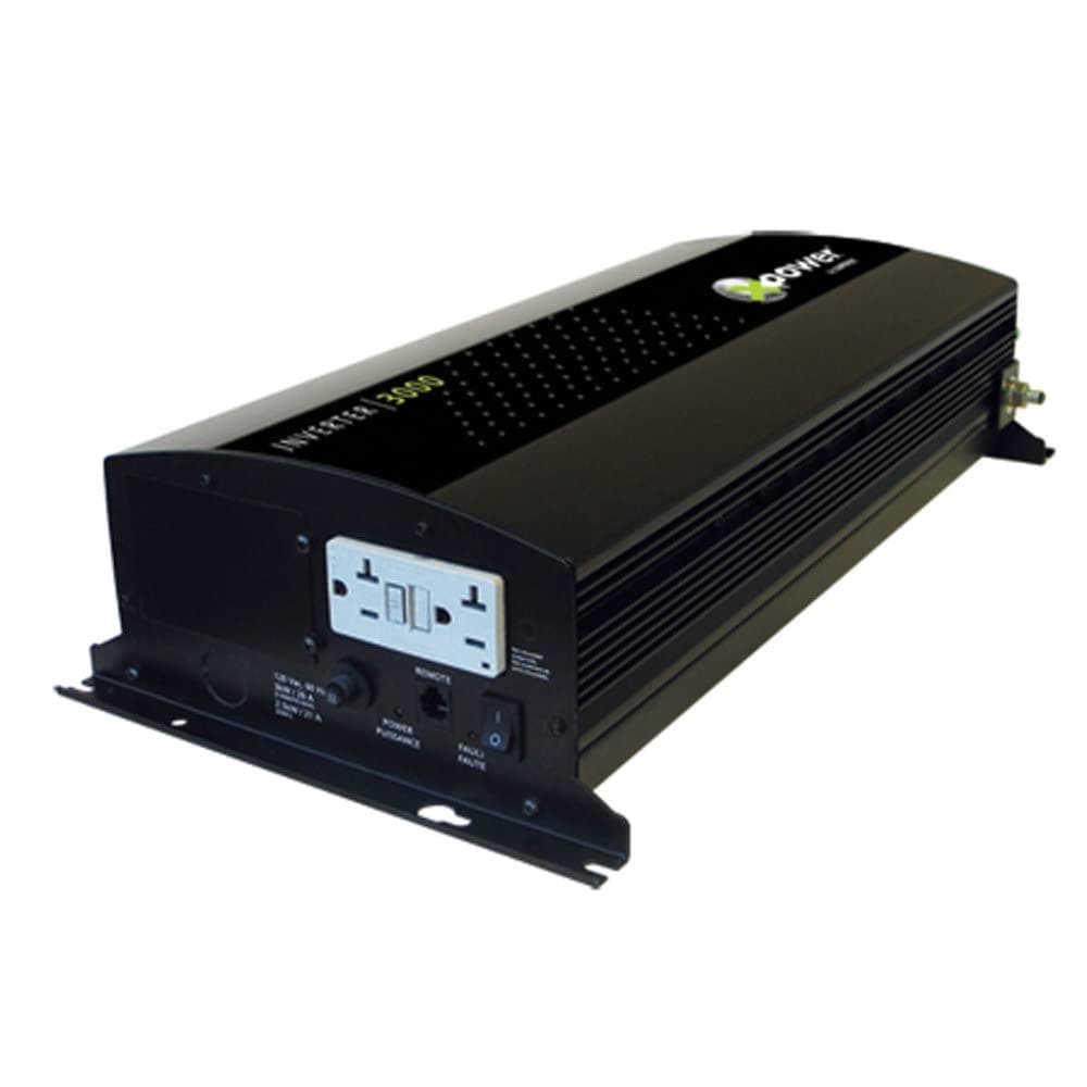 Xantrex XPower 3000 Modified Sine Wave Inverter | 2500W Continuous, GFCI + Remote On/Off, 12V DC to 120V AC