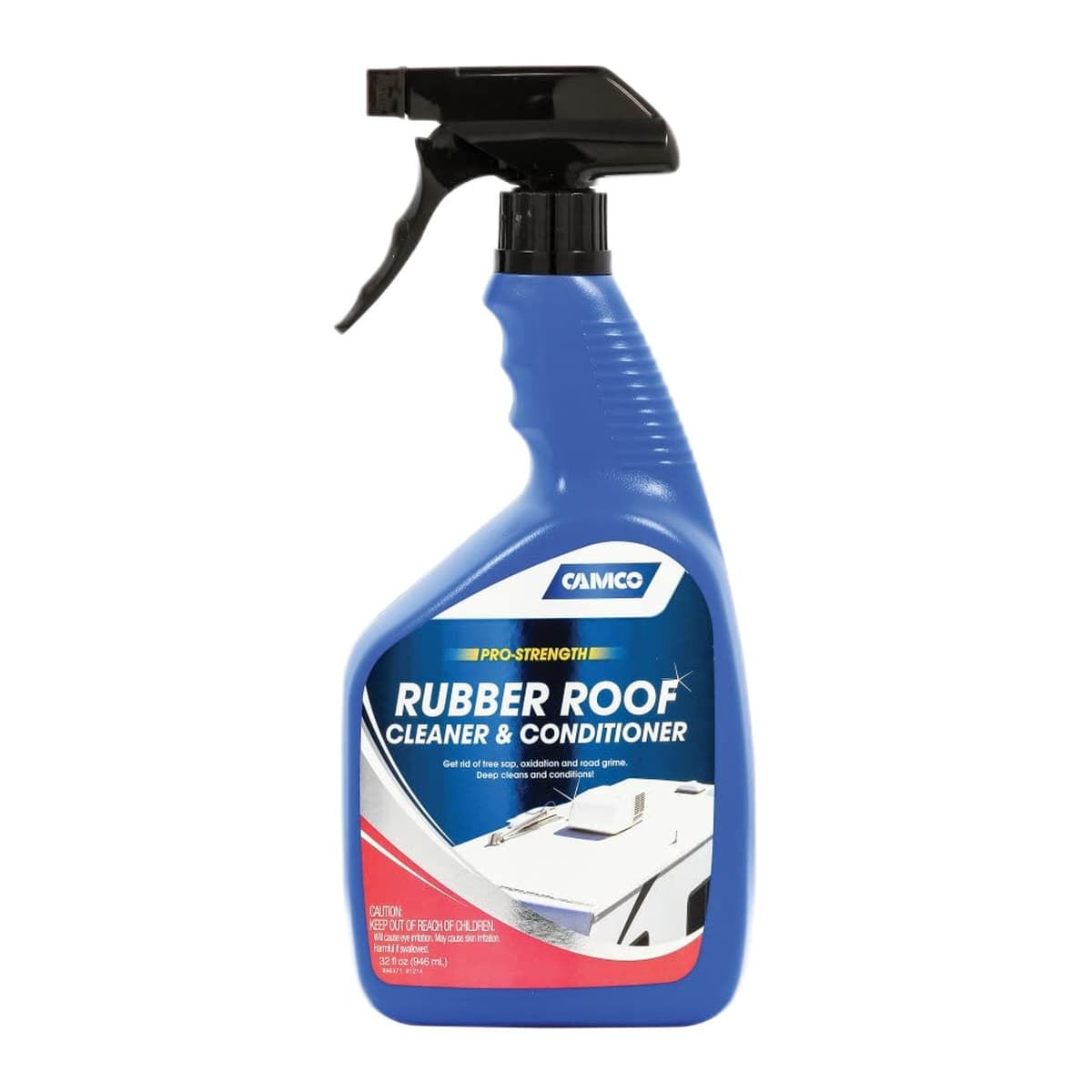 Camco Pro-Strength Rubber Roof Cleaner | 32 oz