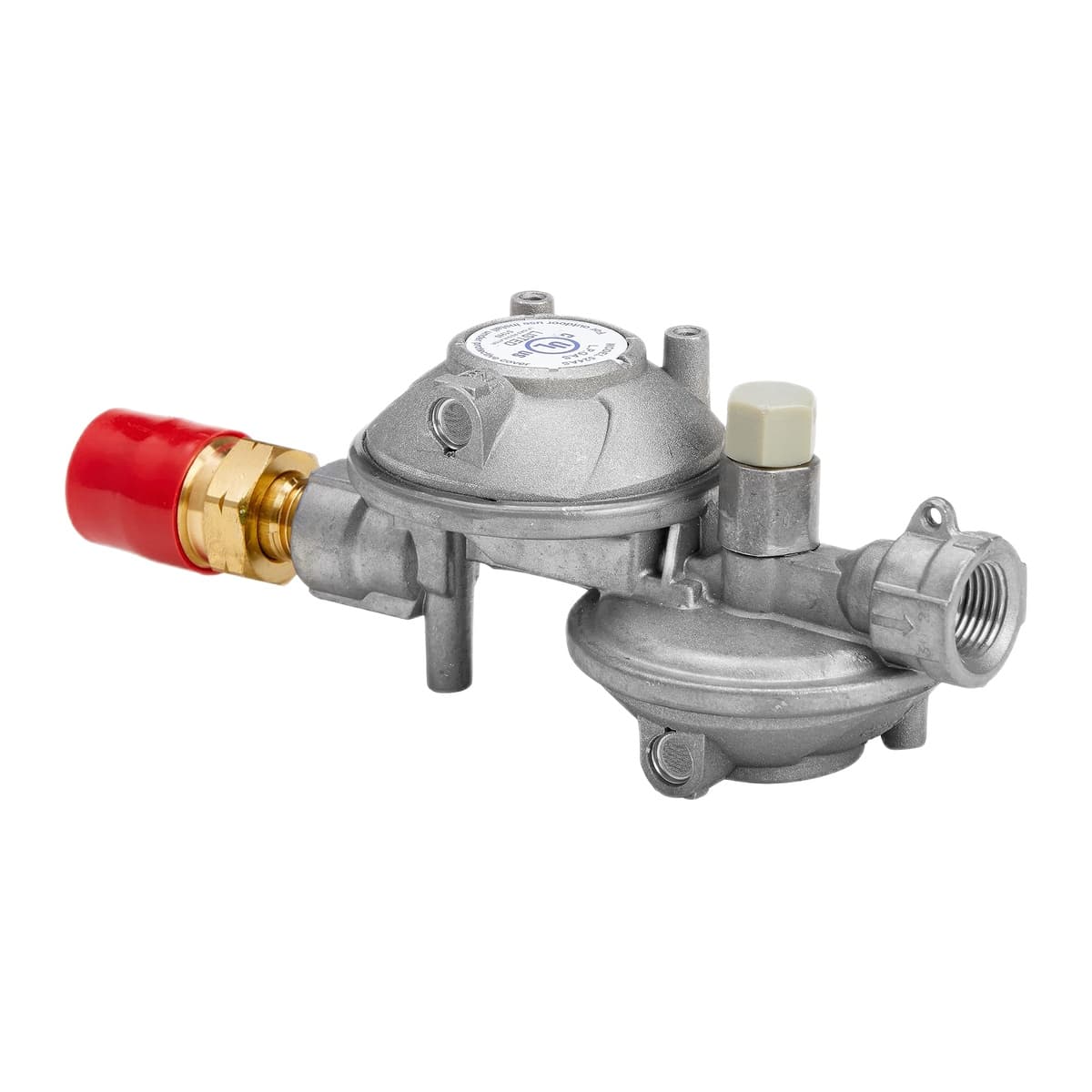 Suburban Two-Stage Propane Regulator Kit | Horizontal Vent, Excess-Flow Valve