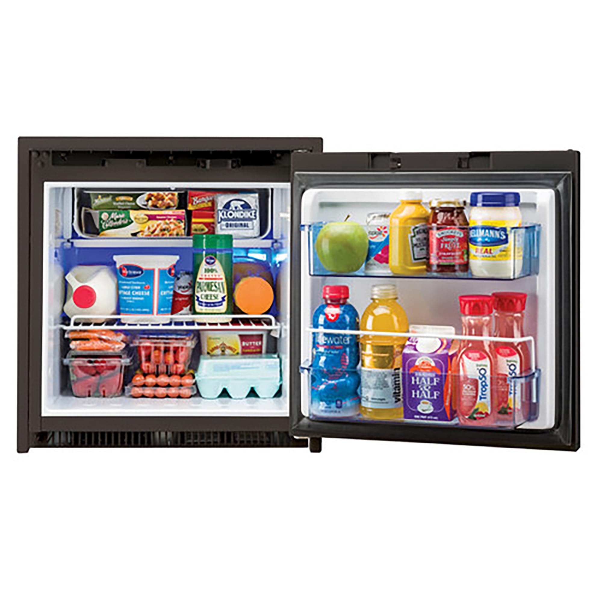 Norcold DC751BB DC-Only Refrigerator | 2.7 cu ft, 12/24V, Black Panel