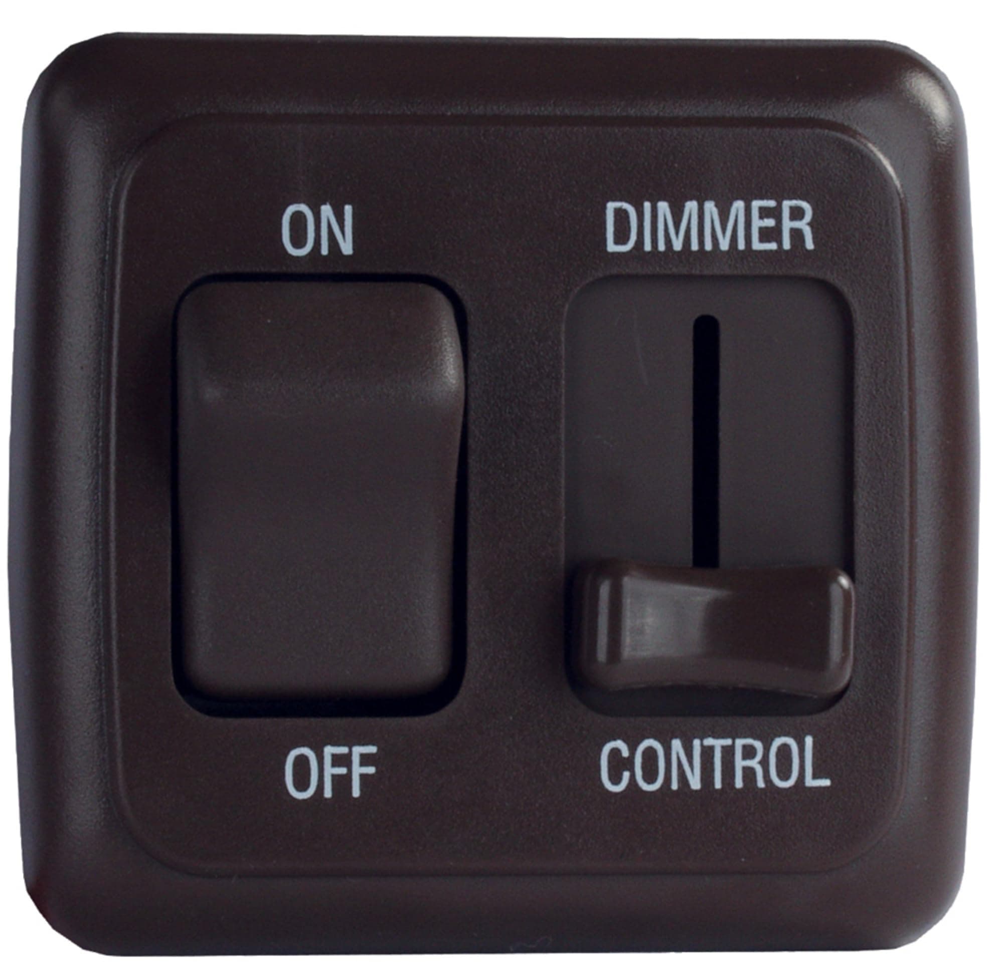Diamond Group by Valterra LED Dimmer Switch | 12V, 15A, On/Off + Dimming, Black