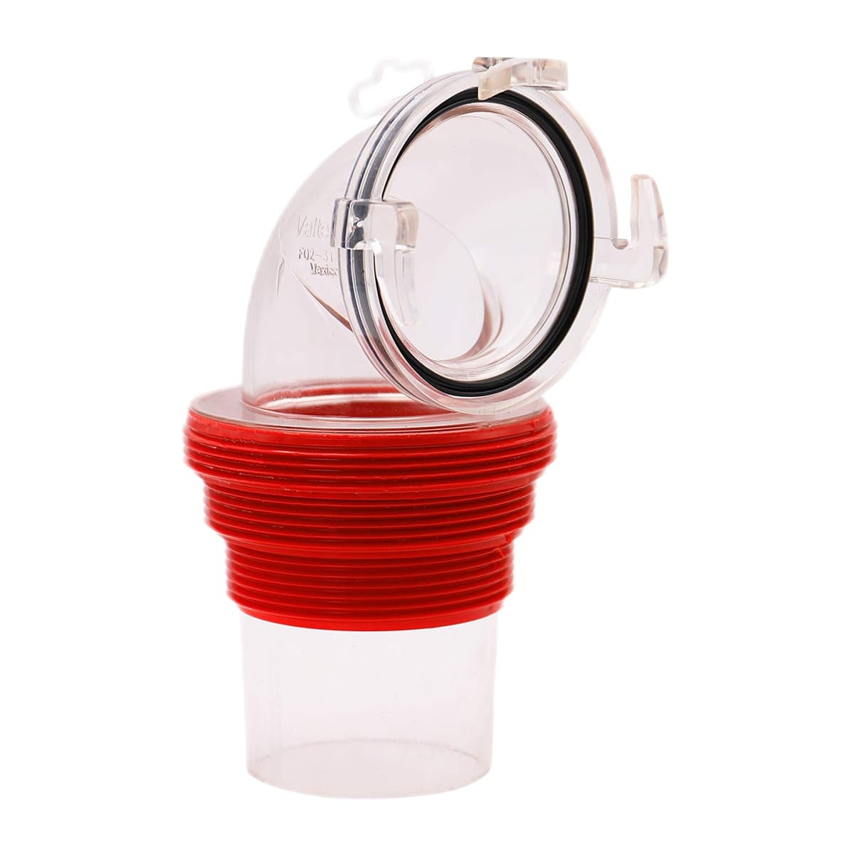 Valterra EZ Coupler 90° Bayonet Sewer Fitting | Clear