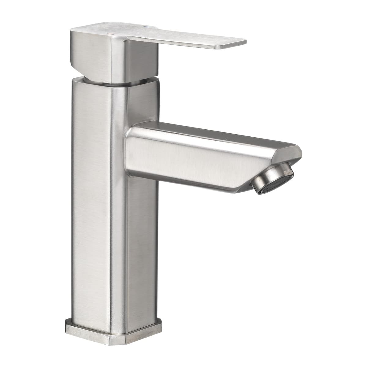 Dura Faucet DF-ML803LQ-CP RV Lavatory Faucet | Modern Angular Single-Handle, Chrome