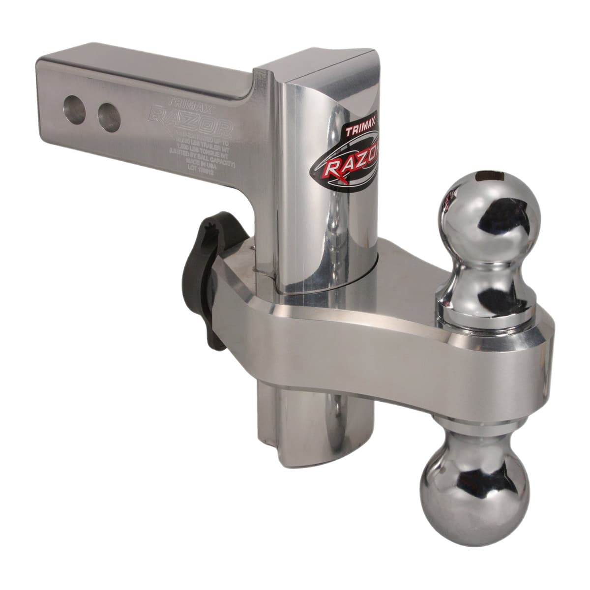 Trimax Razor XTR 6" Adjustable Aluminum Drop Hitch