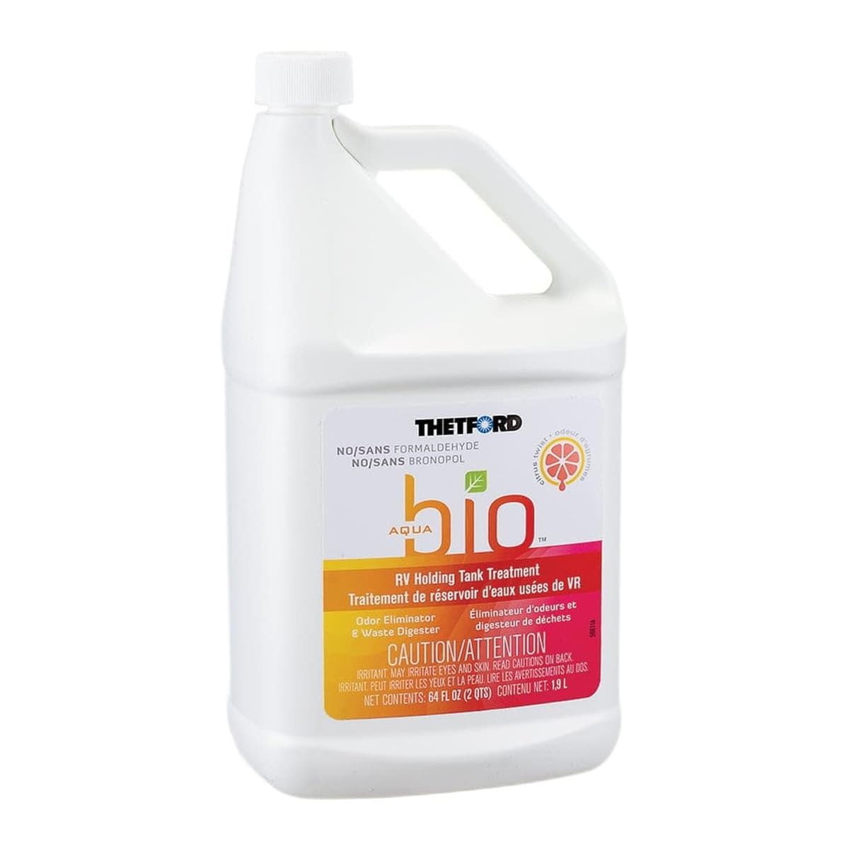 Thetford AquaBio RV Holding Tank Treatment | Citrus Twist, 64 oz