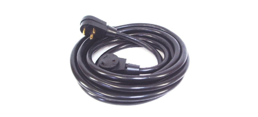 Camco PowerGrip 30-Amp RV Extension Cord | 25 ft, 125V/3750W, 10 Gauge