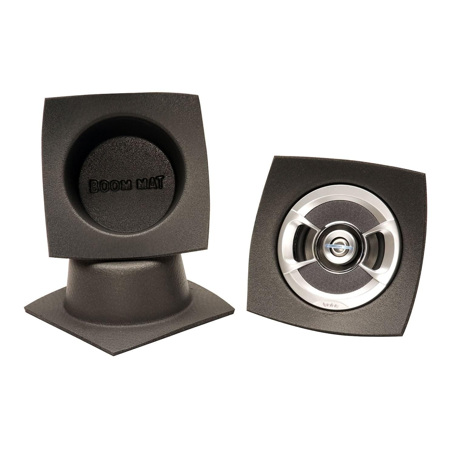 5.25 In. Slim Speaker Baffles | Closed-Cell Foam, Pair