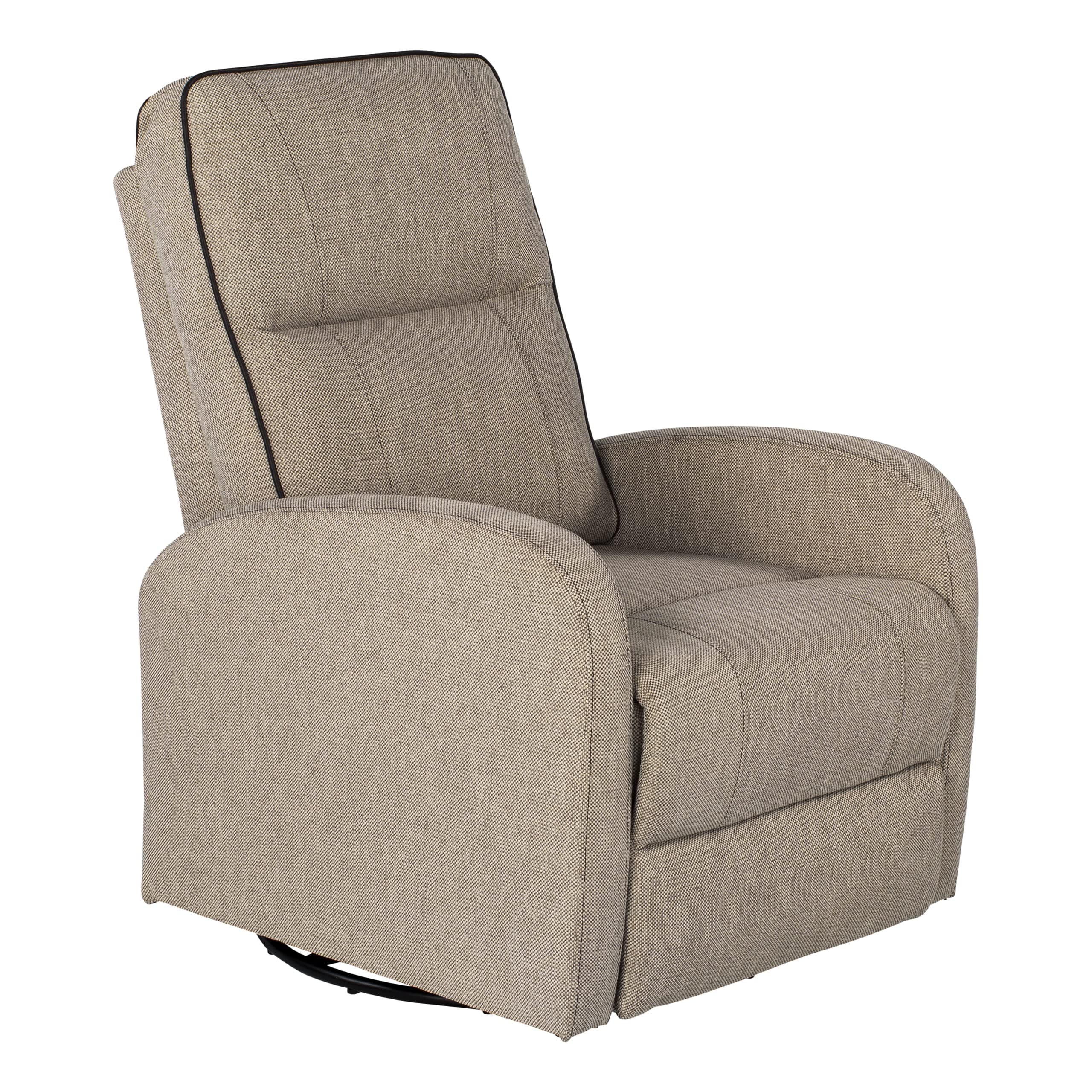 Thomas Payne RV Swivel Pushback Recliner | Millbrae Vinyl, 360-Degree Swivel & Glide