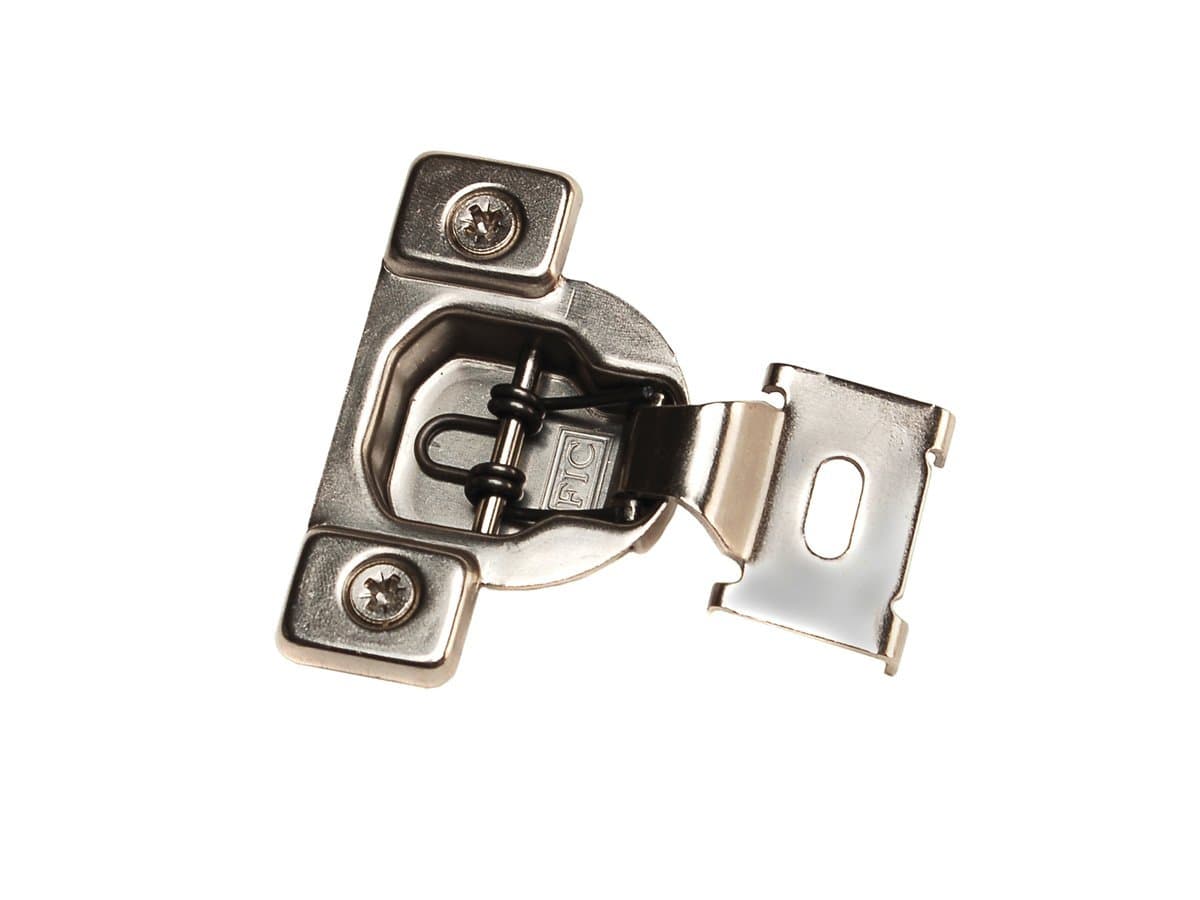 RV Designer Face Frame Hinge | Metal Cabinet Door Hinge, 2-Pack