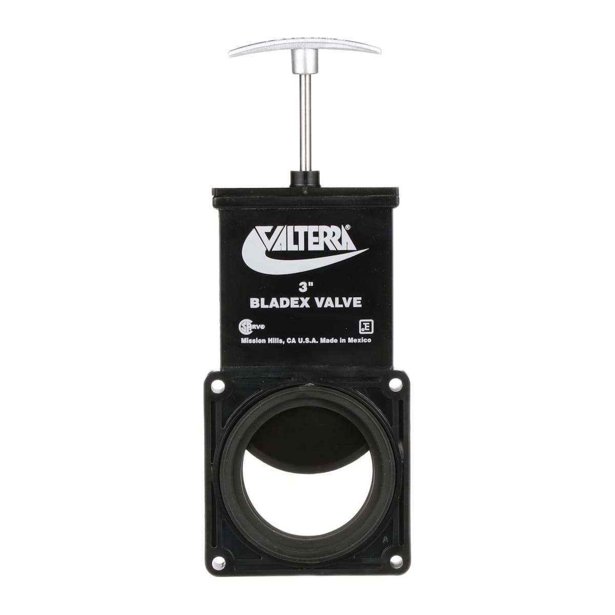 Valterra Bladex 3" Waste Valve Body | Metal Handle
