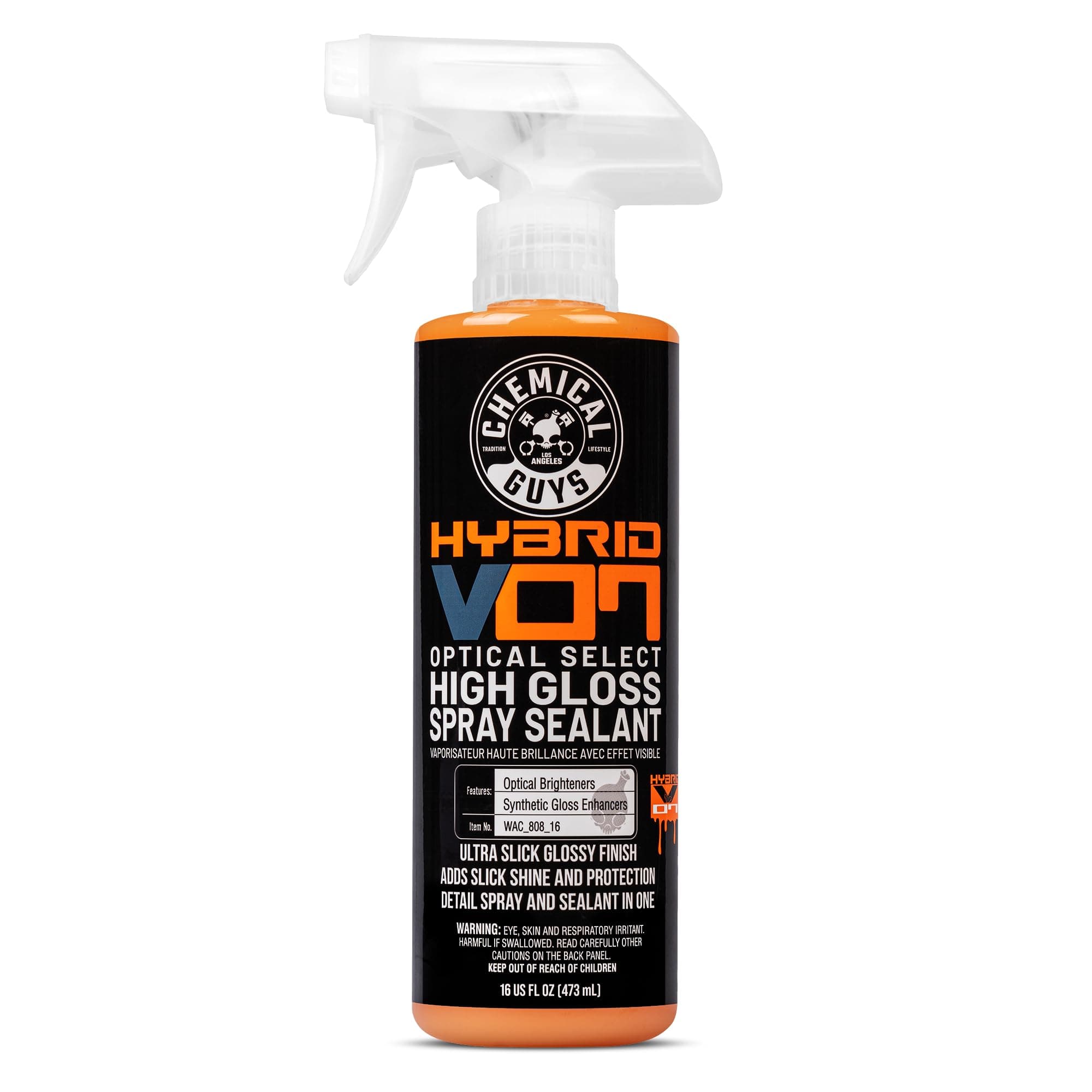 Chemical Guys Hybrid V7 High Gloss Spray Sealant & Quick Detailer | 1 Gallon, Orange Scent