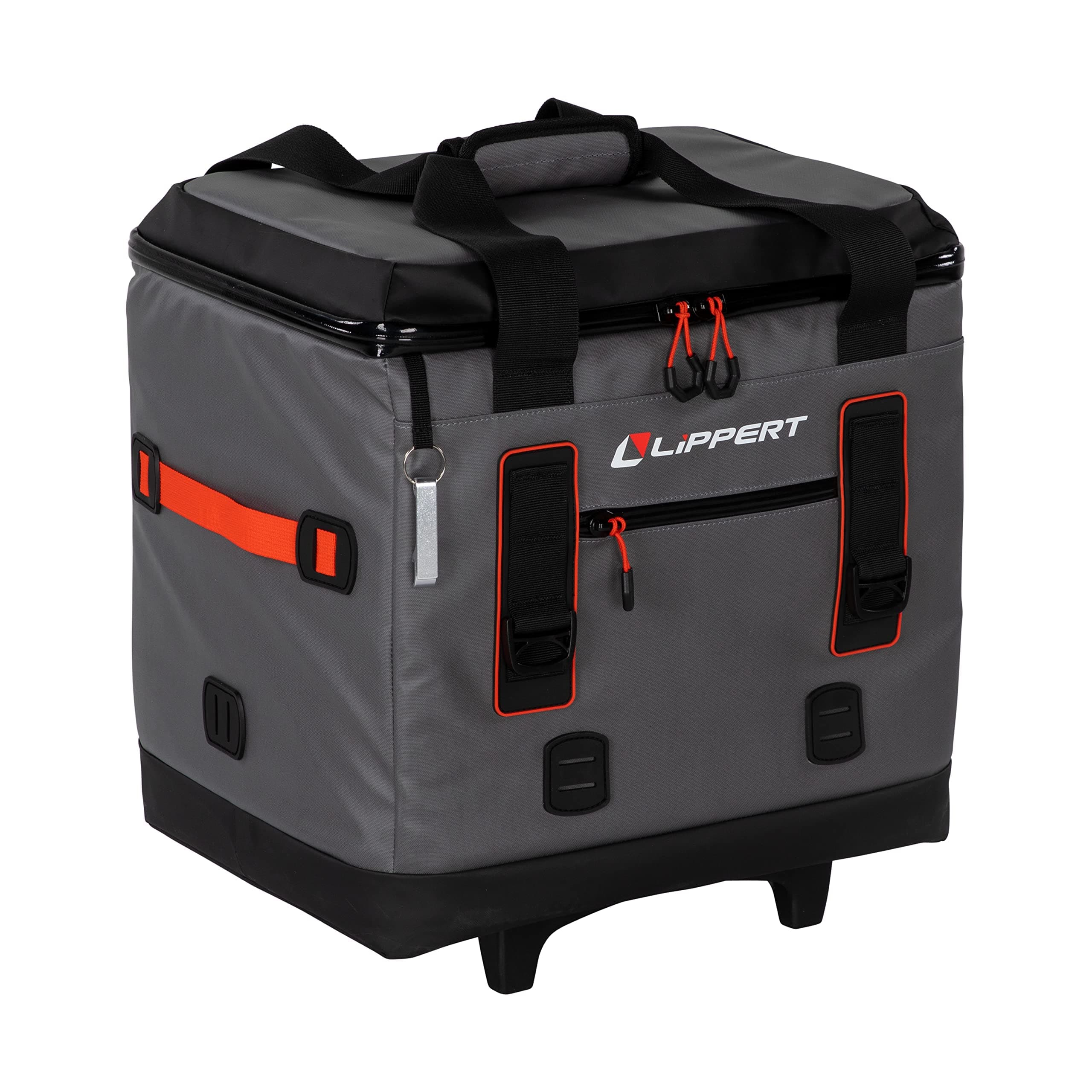 Lippert Adventure Pro 40-Can Wheeled Soft Cooler | ChillPro Insulation, 37 Qt