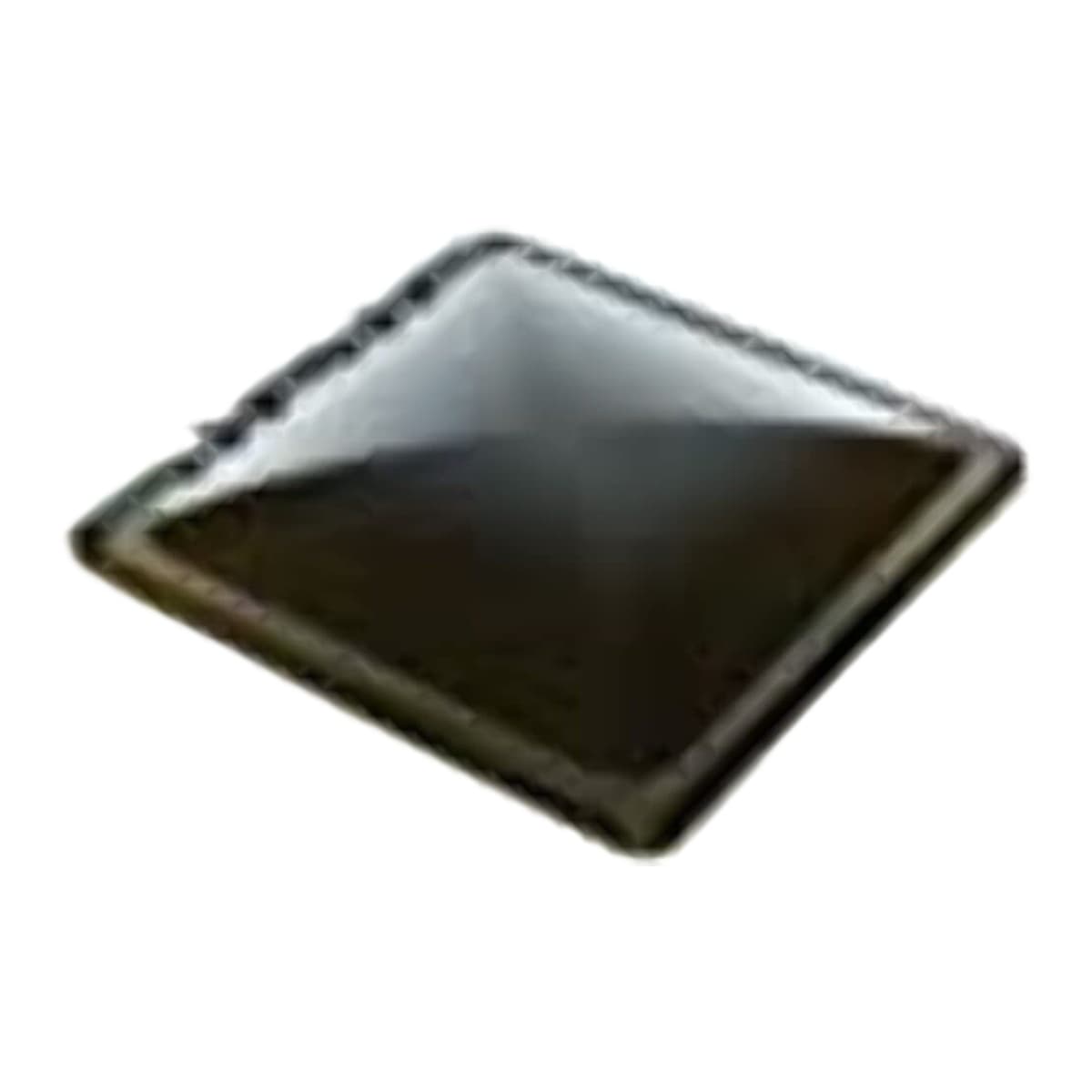 Heng's Replacement Vent Lid | 14" x 14", Smoke, Jensen Metal Base