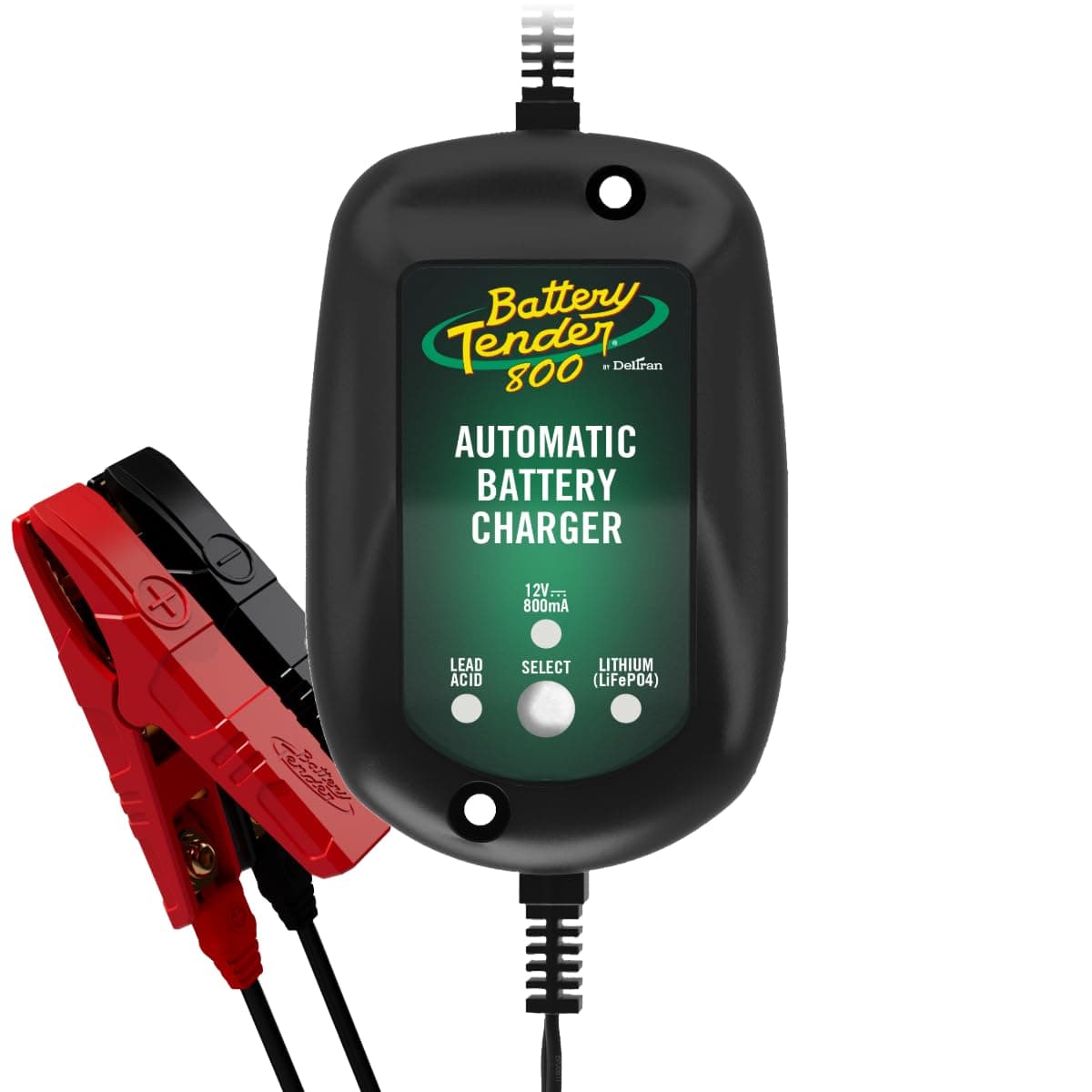 Battery Tender 800 Battery Charger | 12V, 800mA, Fully Waterproof