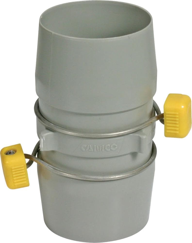 Camco 39162 Easy Slip Internal Hose Coupler | Sewer Hose Connector