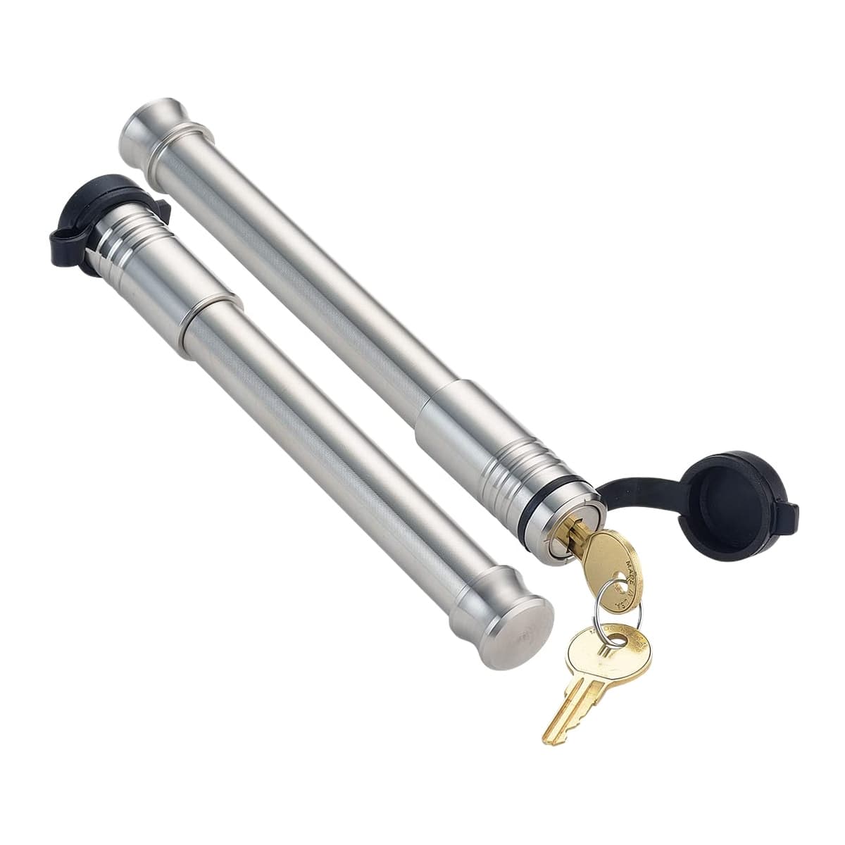 InfiniteRule 2-Pack Keyed-Alike Hitch Locks for B&W 3" Tow & Stow 21K
