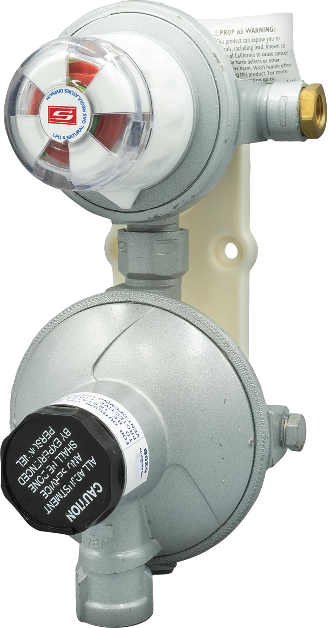 Automatic Changeover LP Gas Regulator | Wall-Mount, Regulator Only