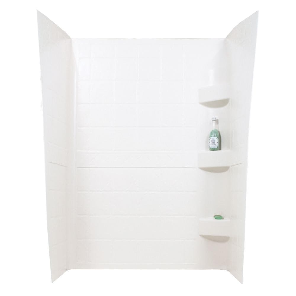 Specialty Recreation RV Shower Wall Surround | 24" x 32" x 66", White
