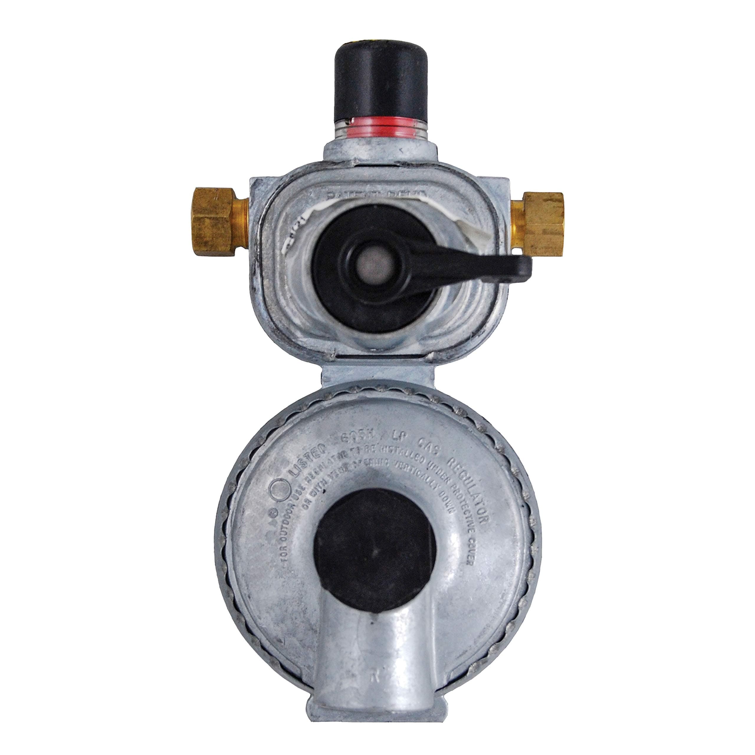 Marshall Excelsior MEGR-253P 2-Stage Automatic Changeover Regulator | 1/4" Inverted Flare x 3/8" FNPT