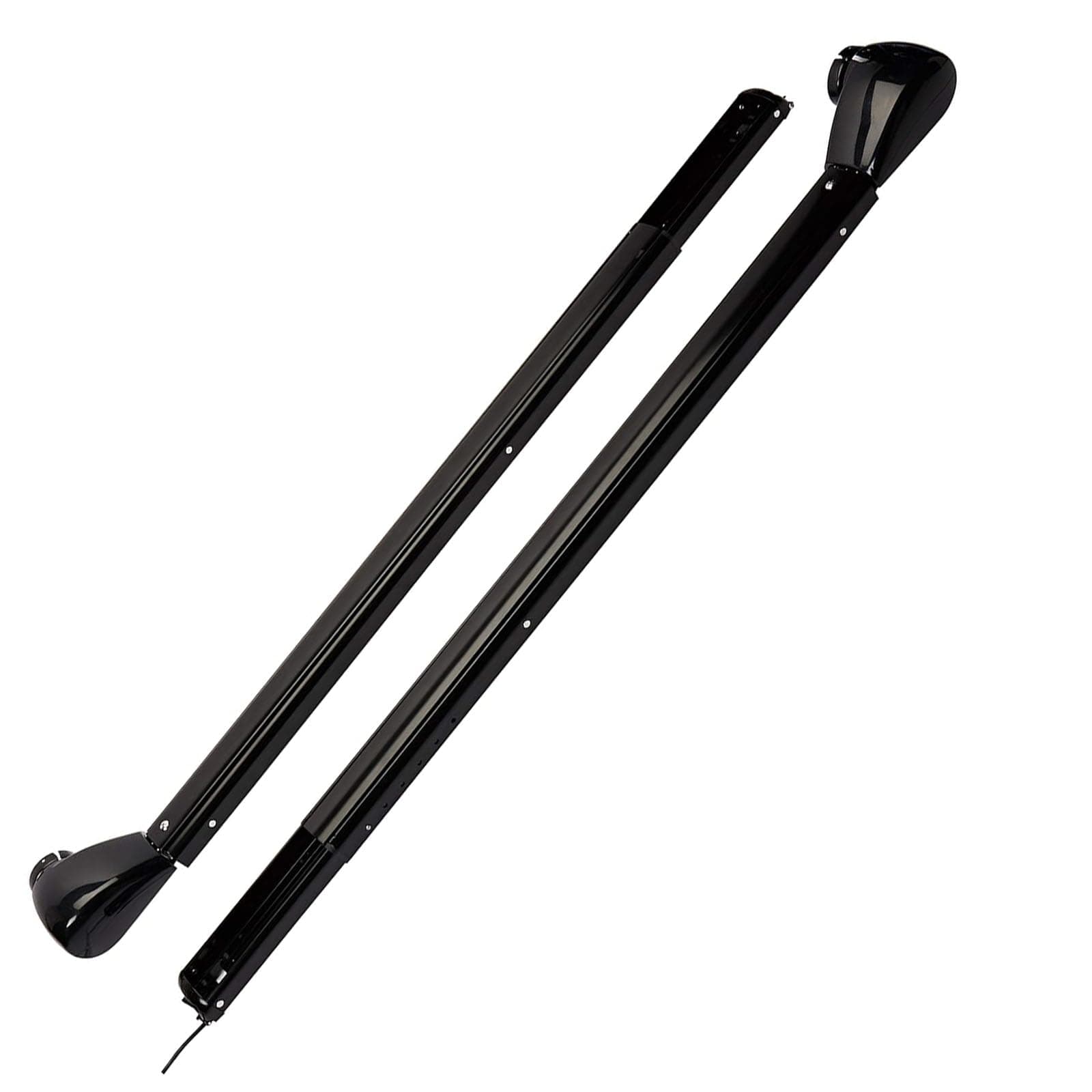 Carefree Pioneer Lite Crank Awning Arms | 68"-81", Black Aluminum, Pair