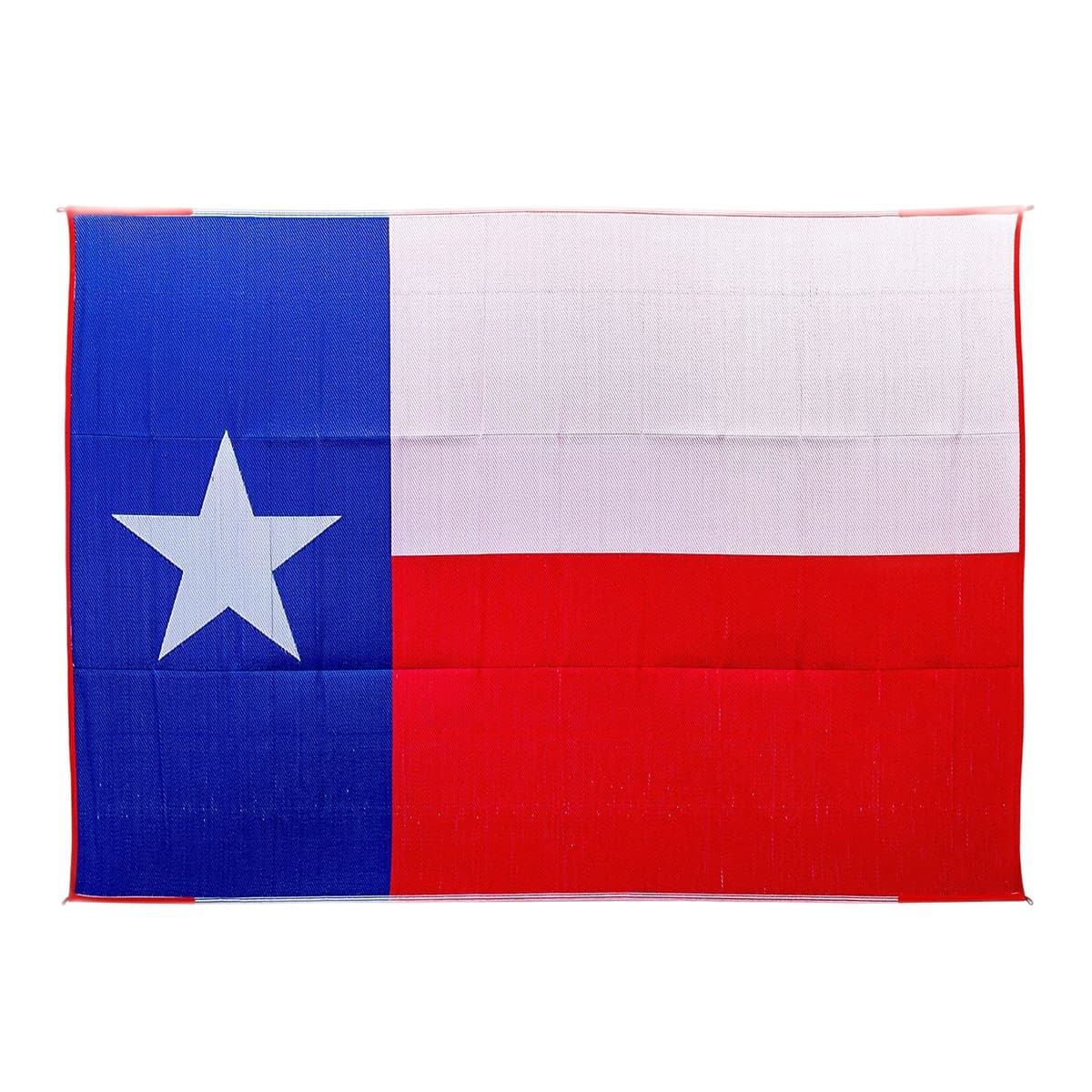 Camco Reversible Outdoor Patio Mat, 9 x 12 Ft, Texas Flag