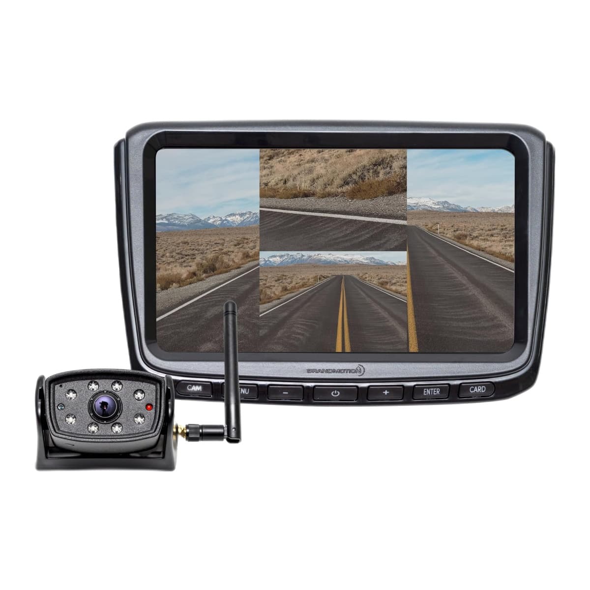 Brandmotion Wireless HD Observation Camera System with 7" DVR Monitor