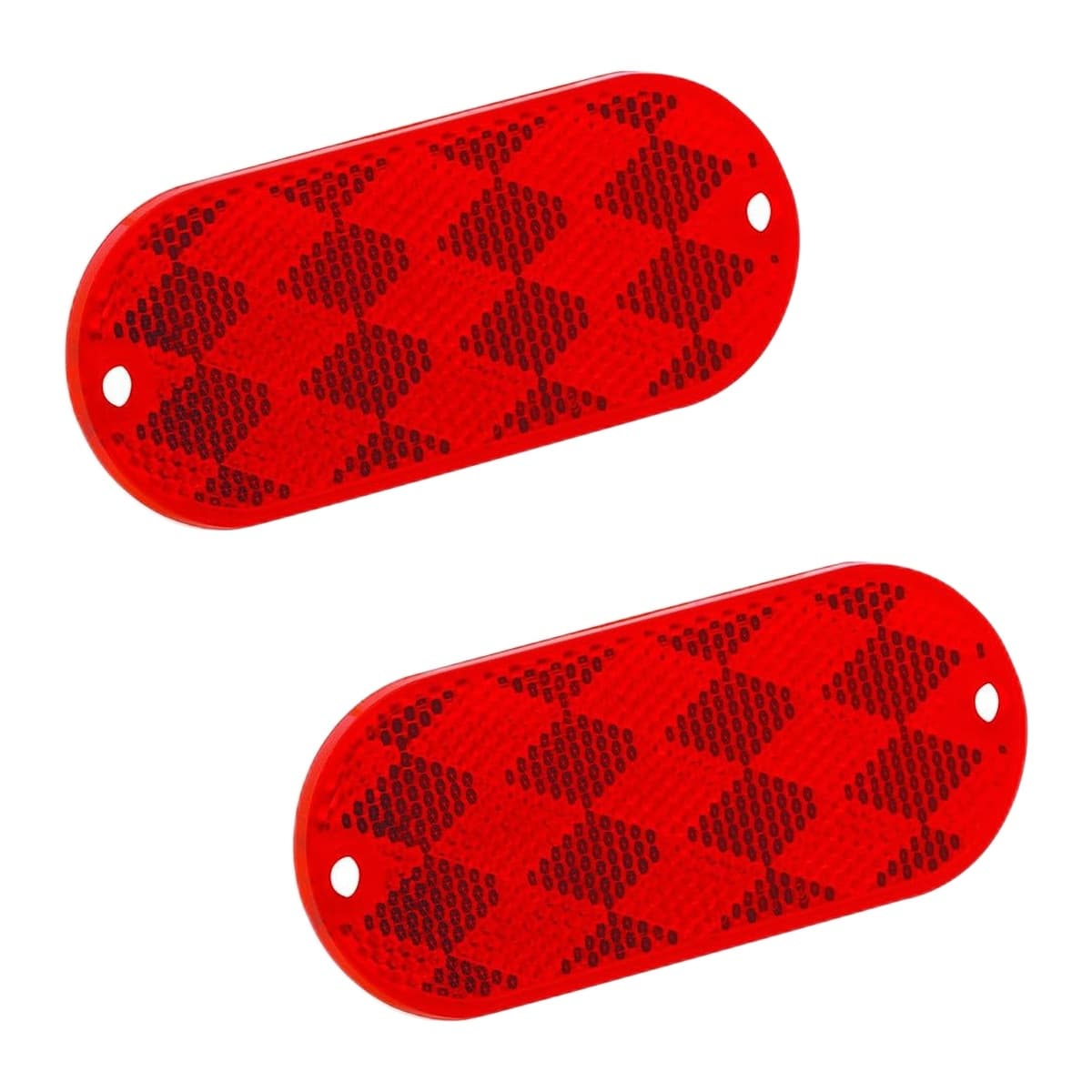 Bargman #92 Oblong Reflector | Red