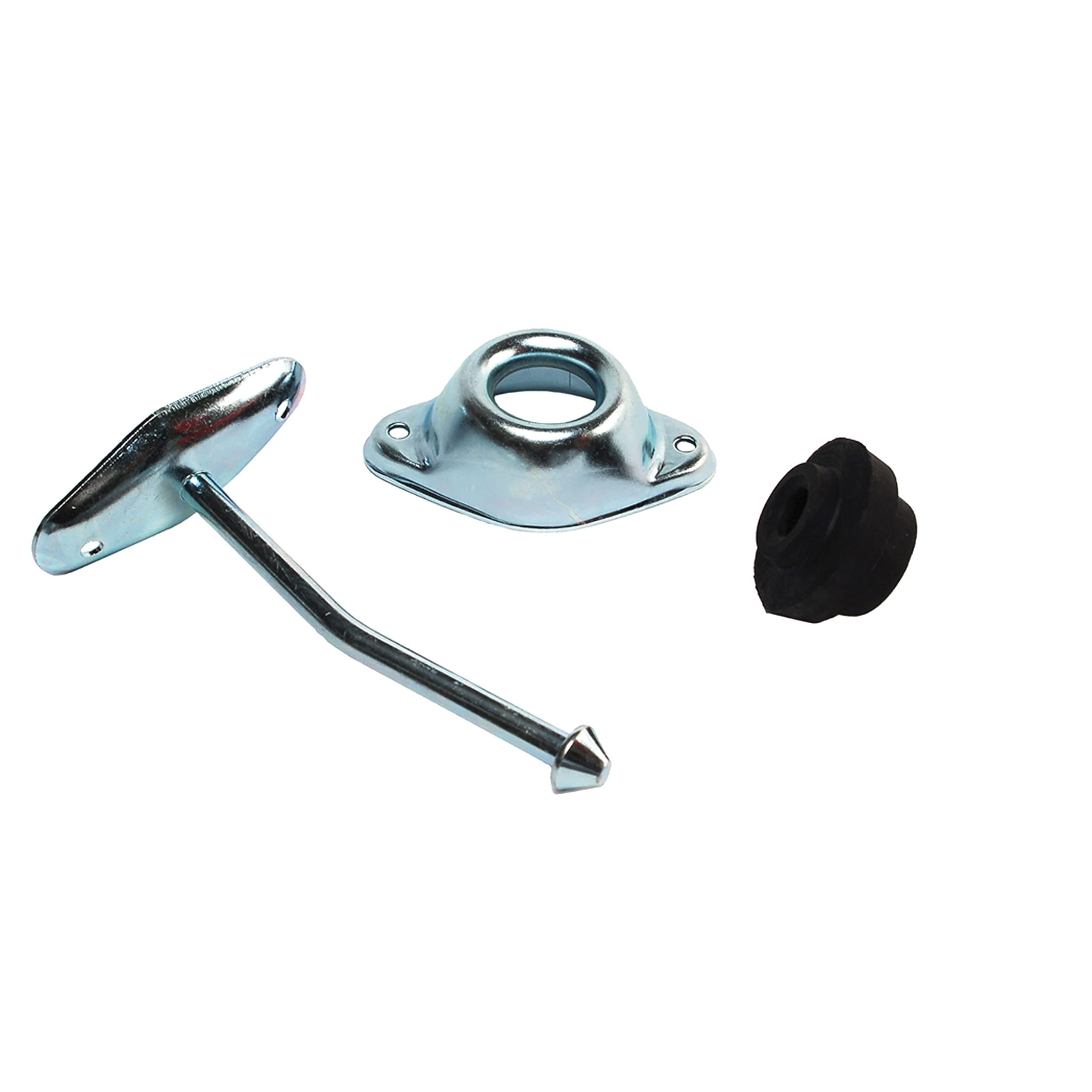 RV Designer Metal Plunger Entry Door Holder | 3", Zinc